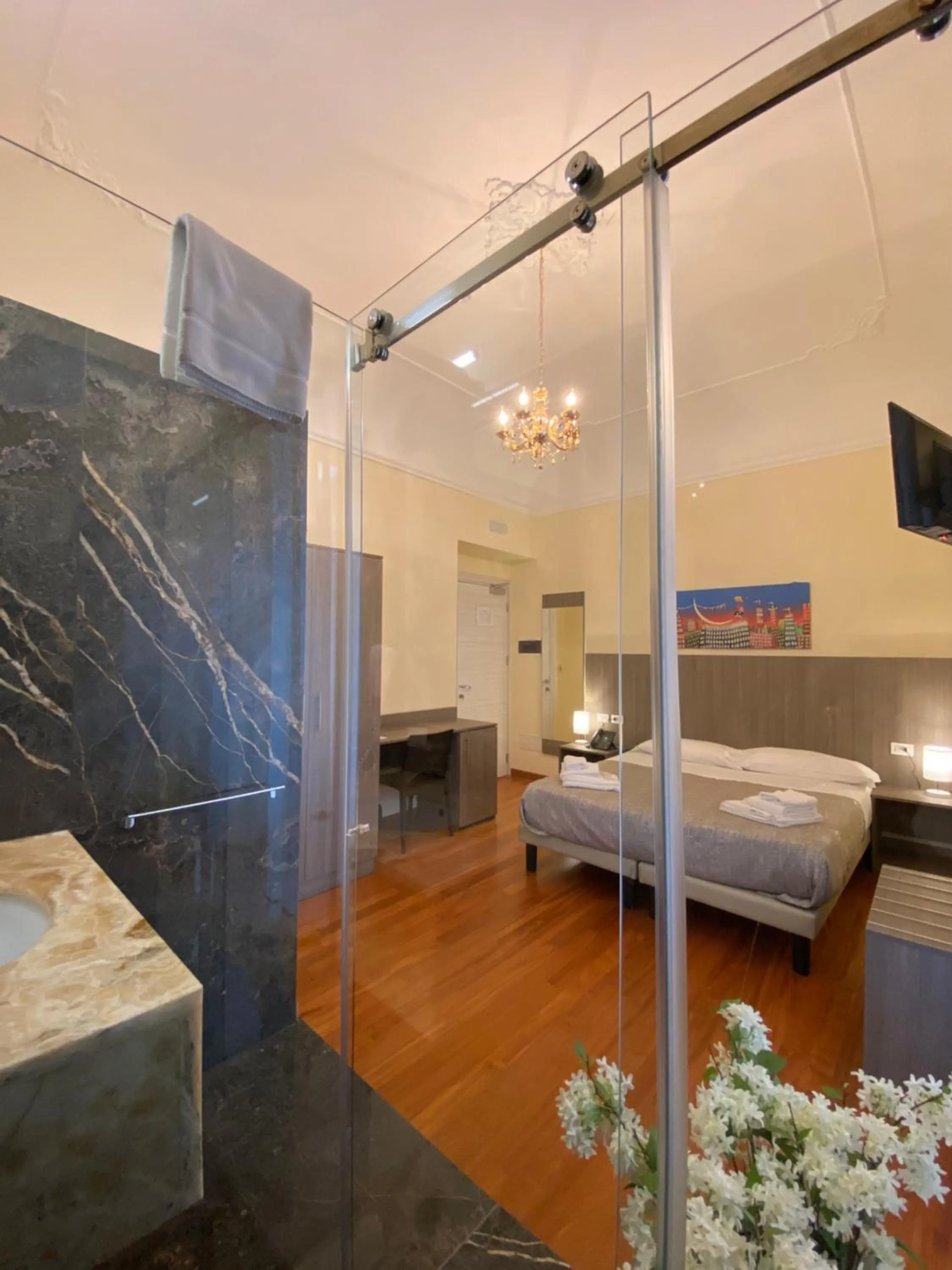 Bed in 55 Aira Hotel