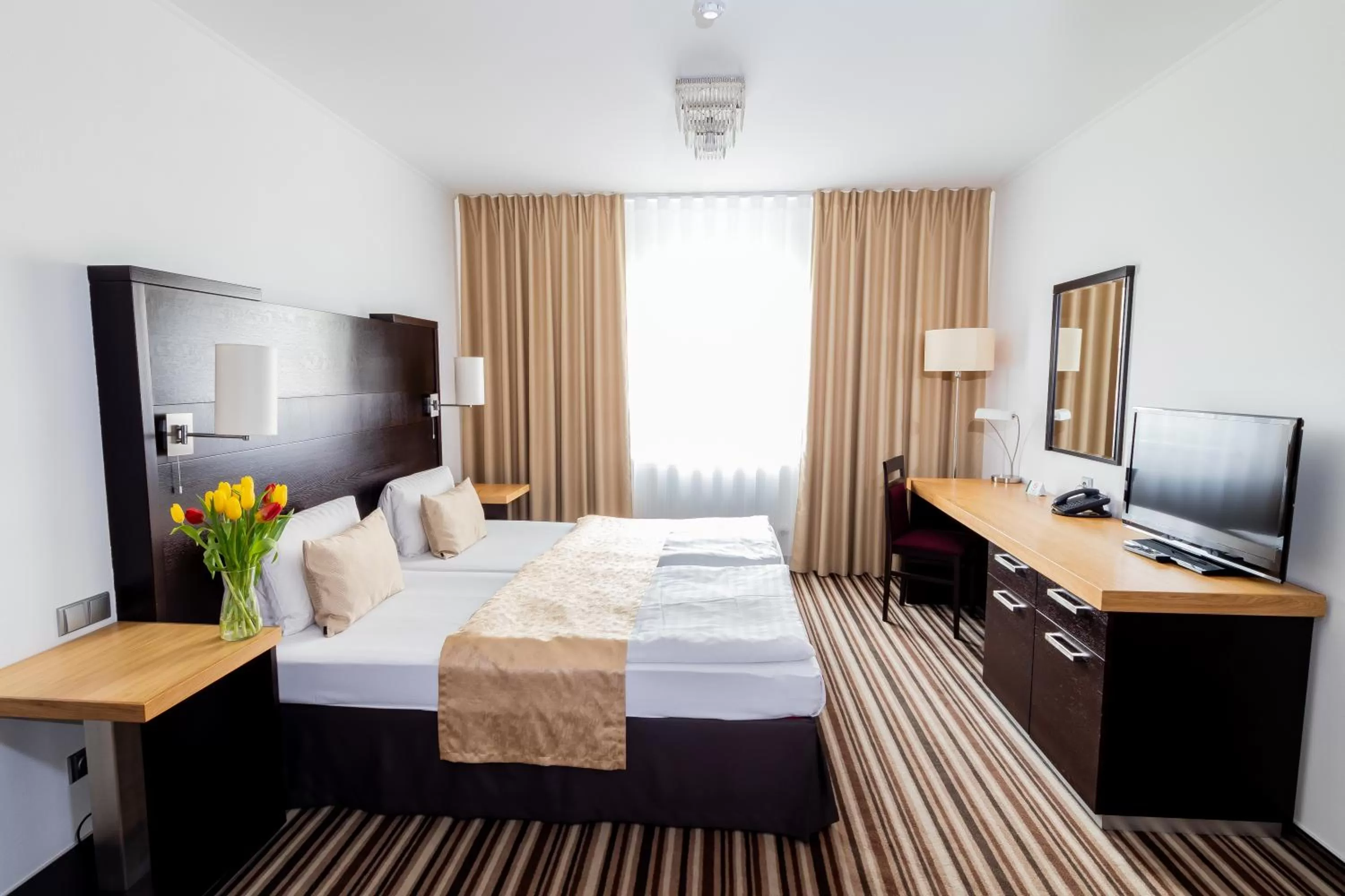 Bed in Parkhotel Plzen Congress Center