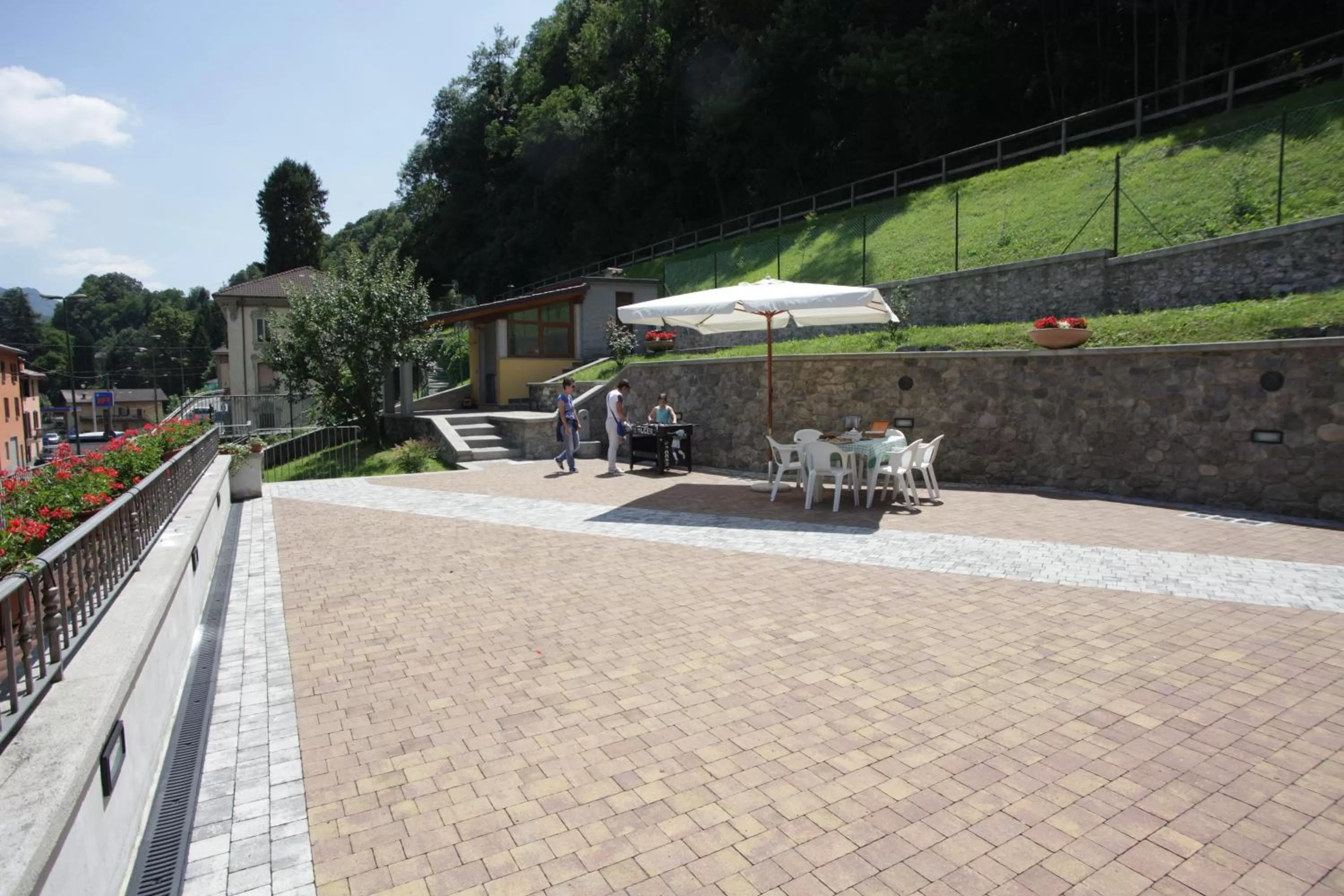 Garden in Bed and Breakfast Luna