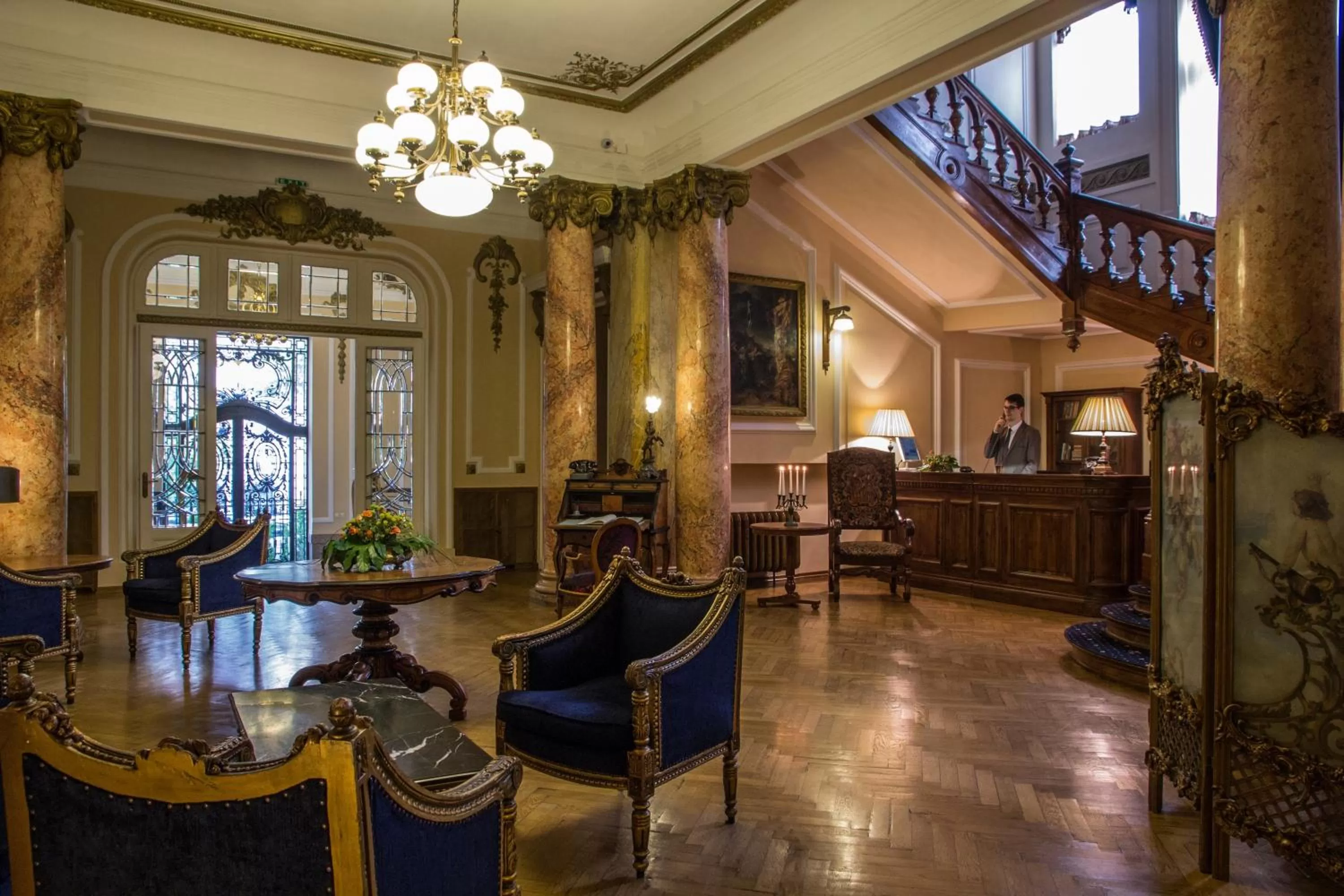 Lobby or reception in Grand Boutique Hotel