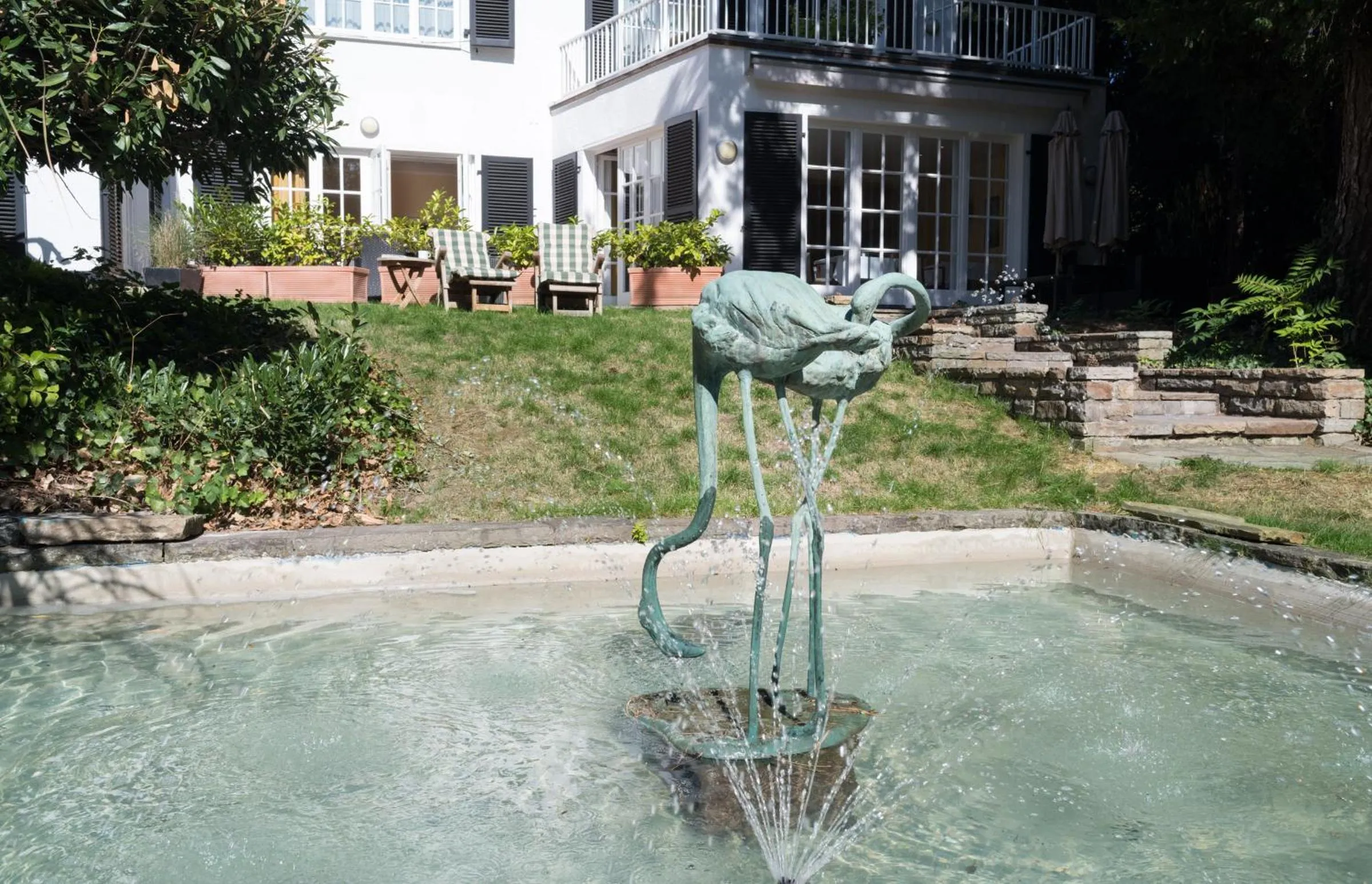 Property building in Hotel Villa im Park