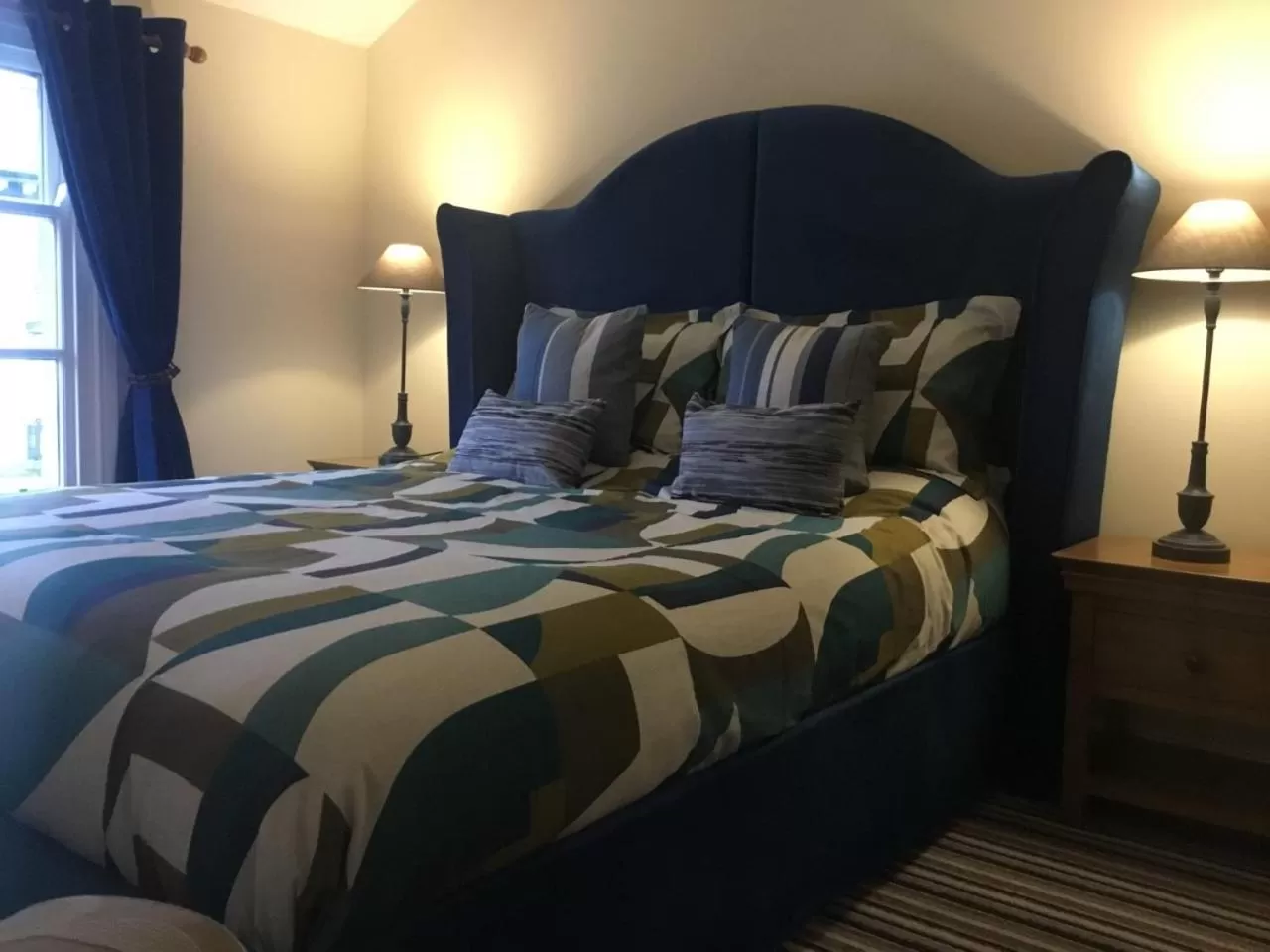 Bed in Unicorn Hotel