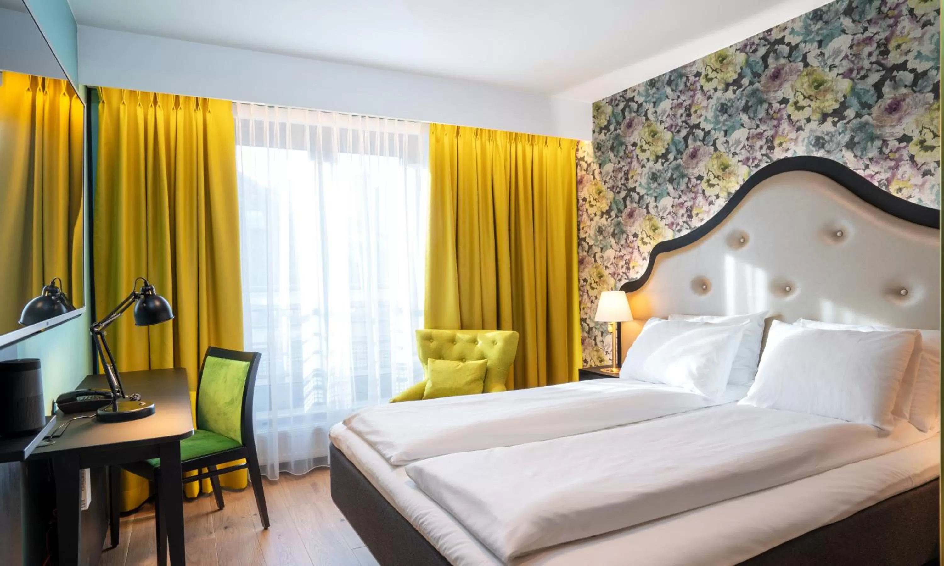 Bed in Thon Hotel Cecil