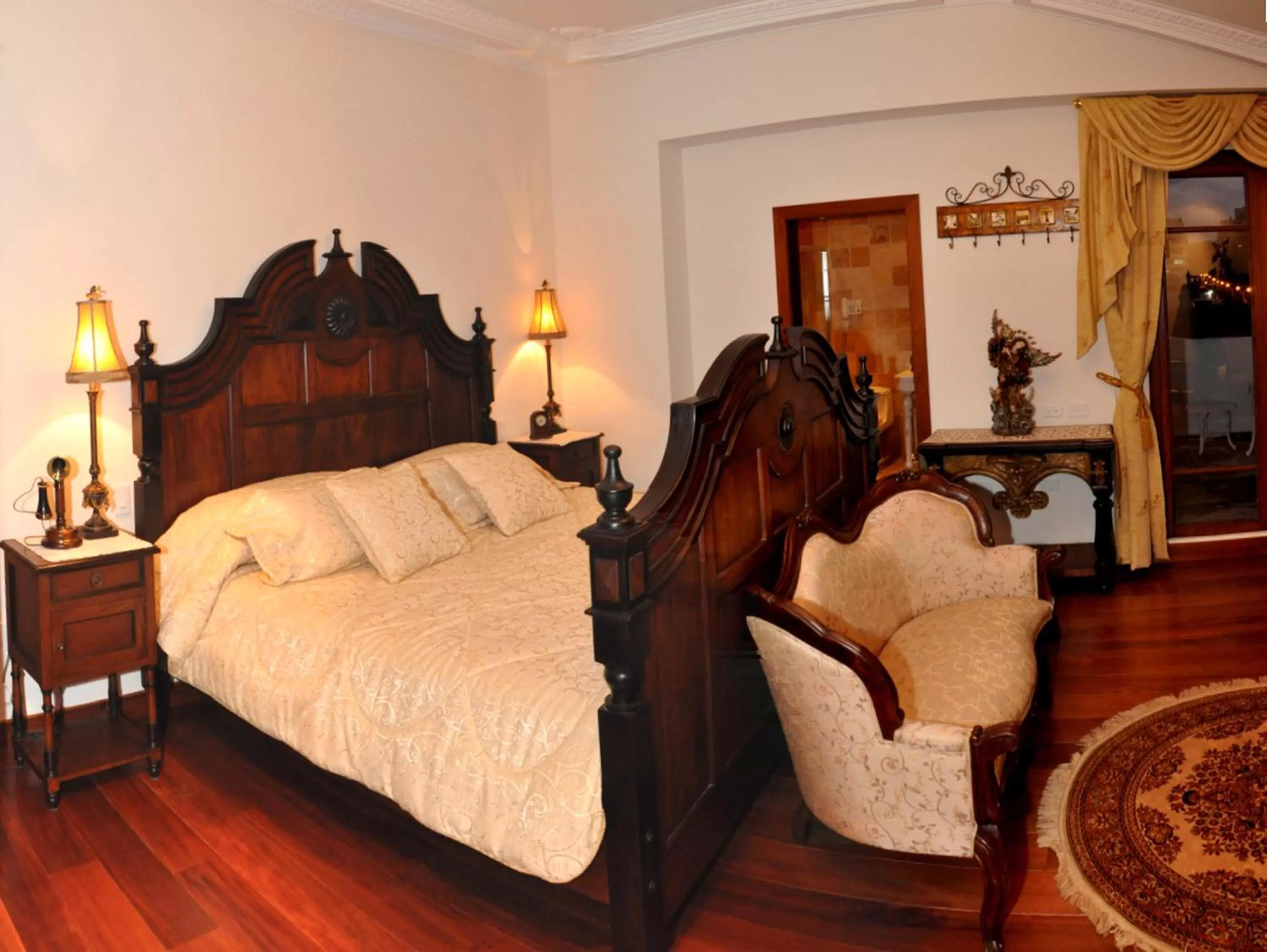 Bed in Ikala Quito Boutique Hotel