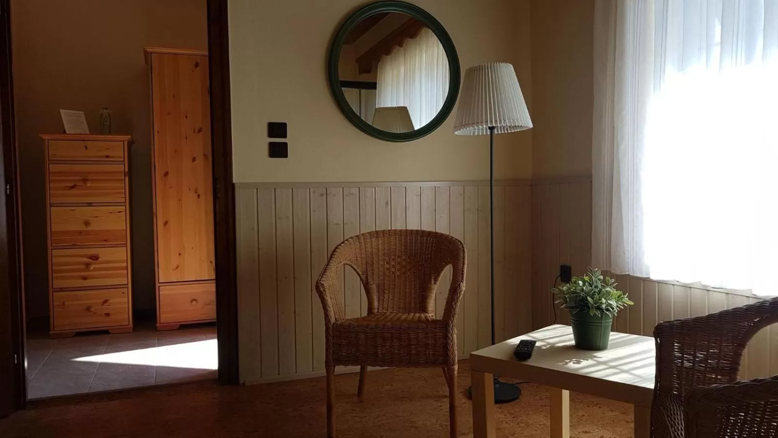 Seating Area in Huber Panzió