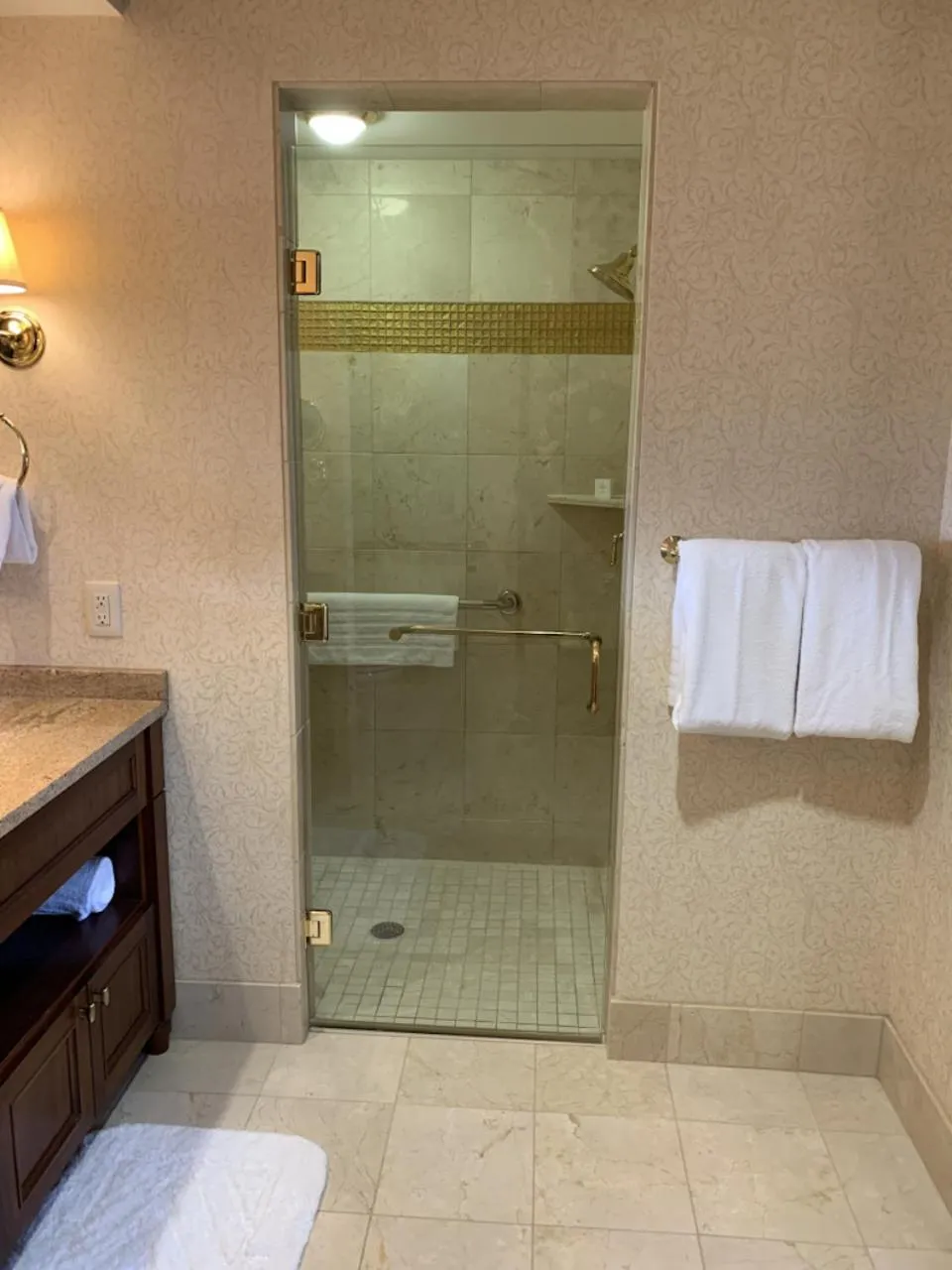 Shower in The Towers at The Kahler Grand