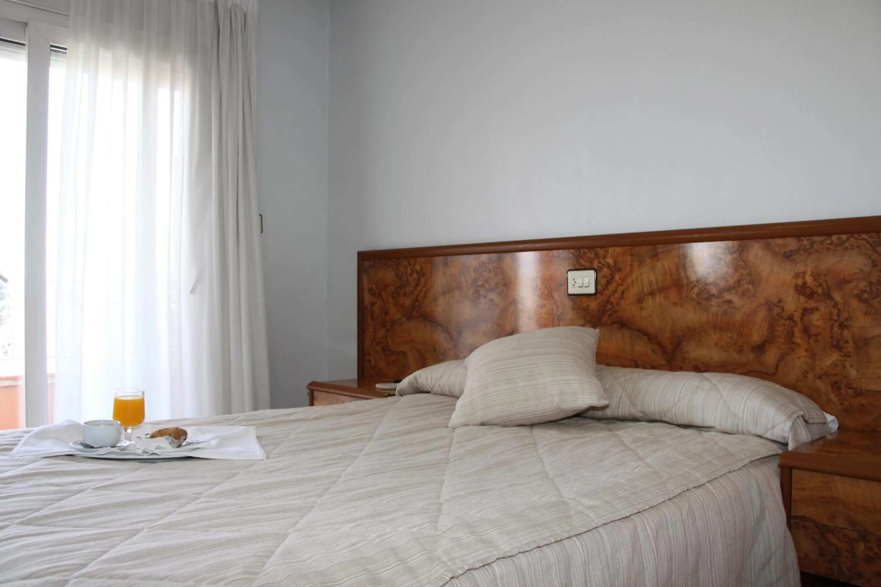 Bed in Hotel Trabuco