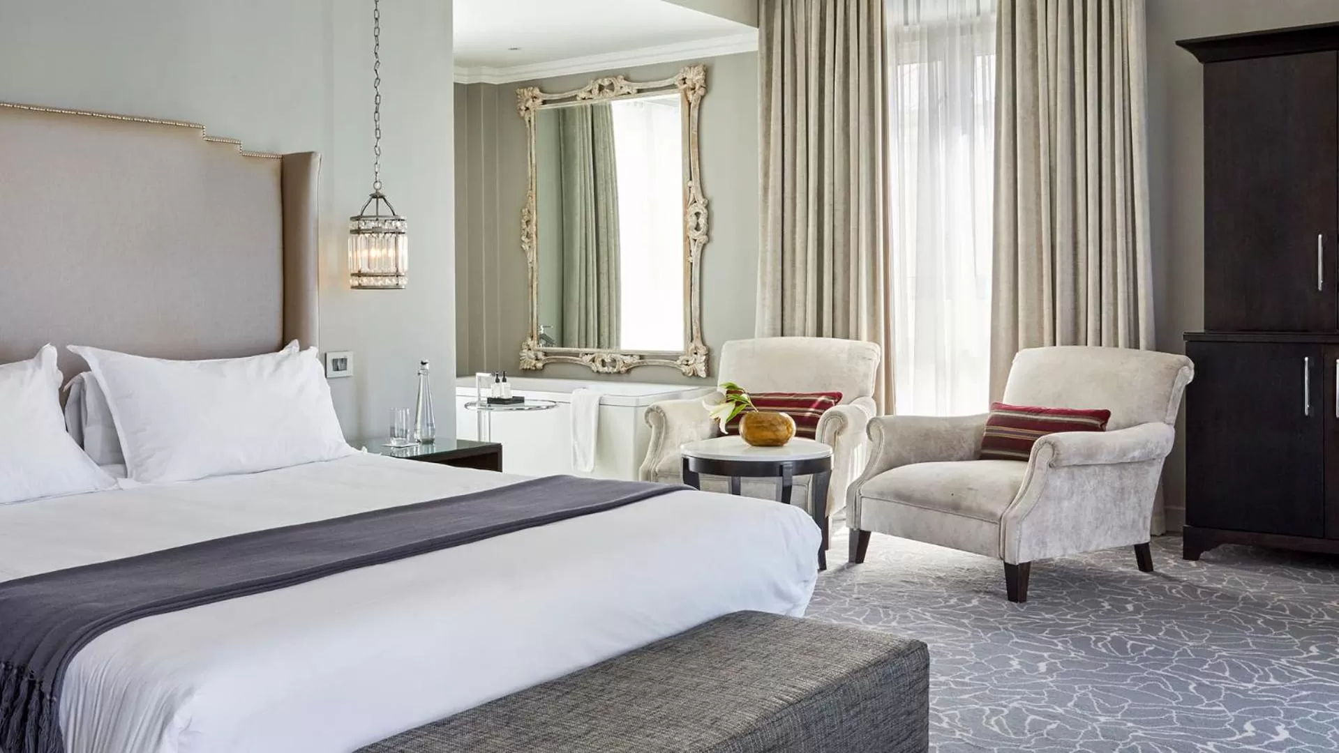 Bed in Queen Victoria Hotel by NEWMARK