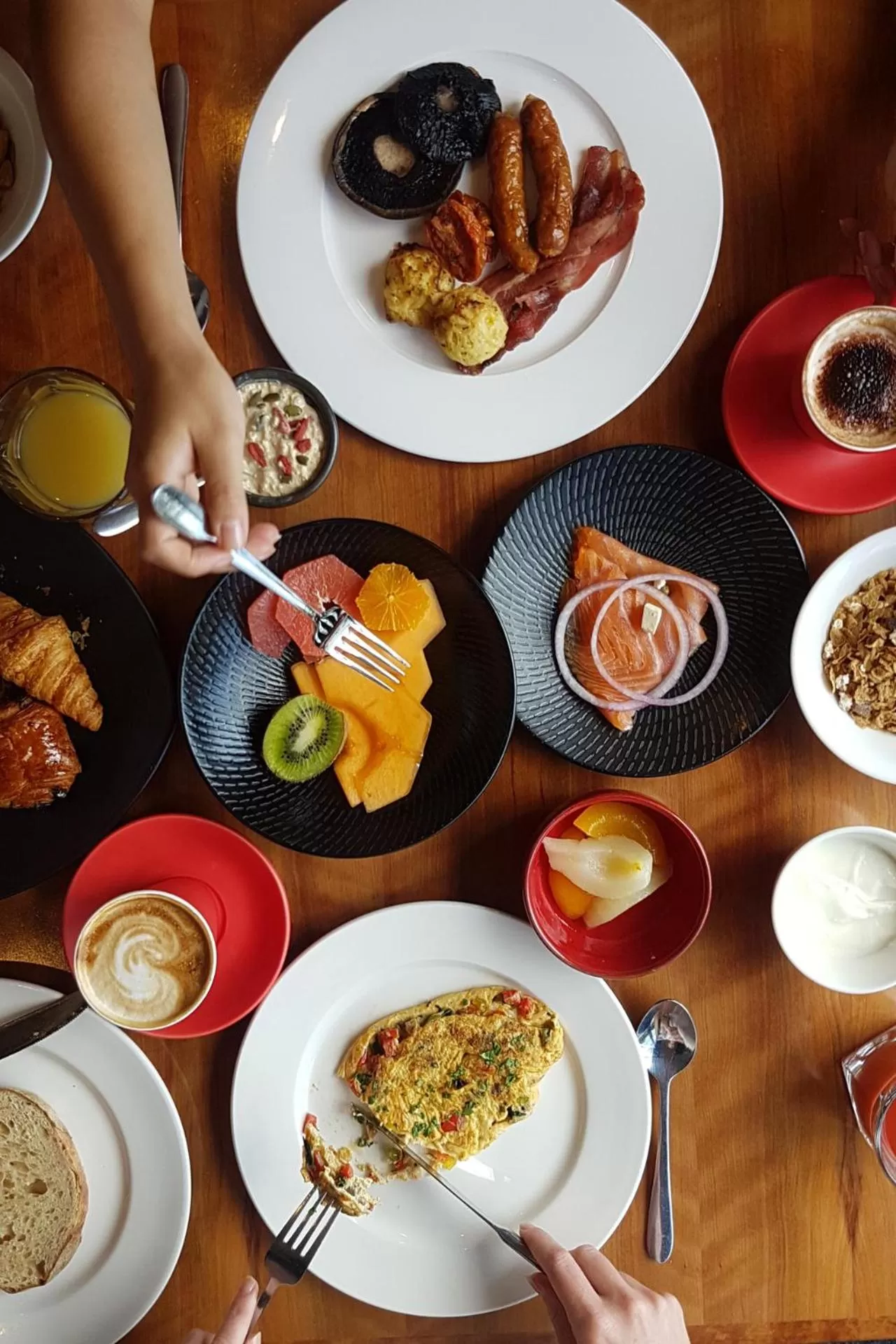 Food close-up in Hotel Grand Chancellor Hobart