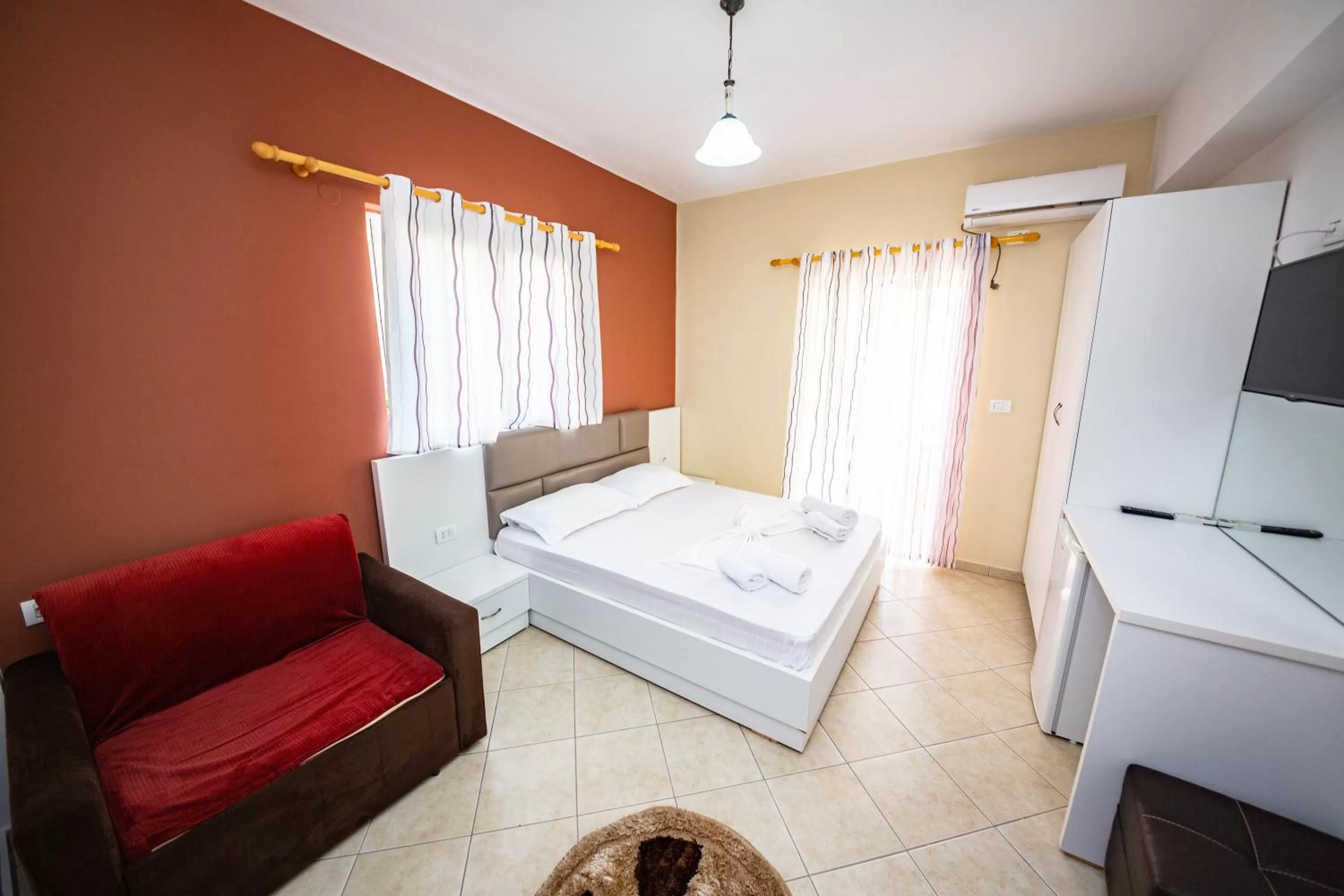 Photo of the whole room, Bed in Ideal ApartHotel Saranda