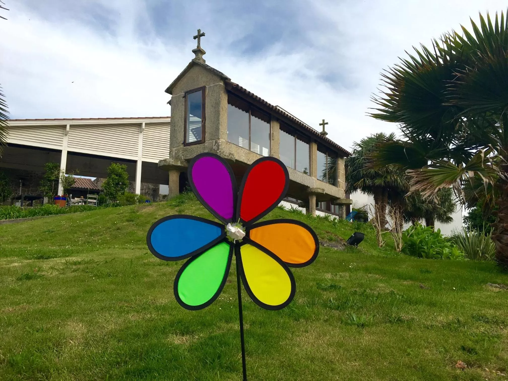 Decorative detail in Quinta de San Amaro Rias Baixas