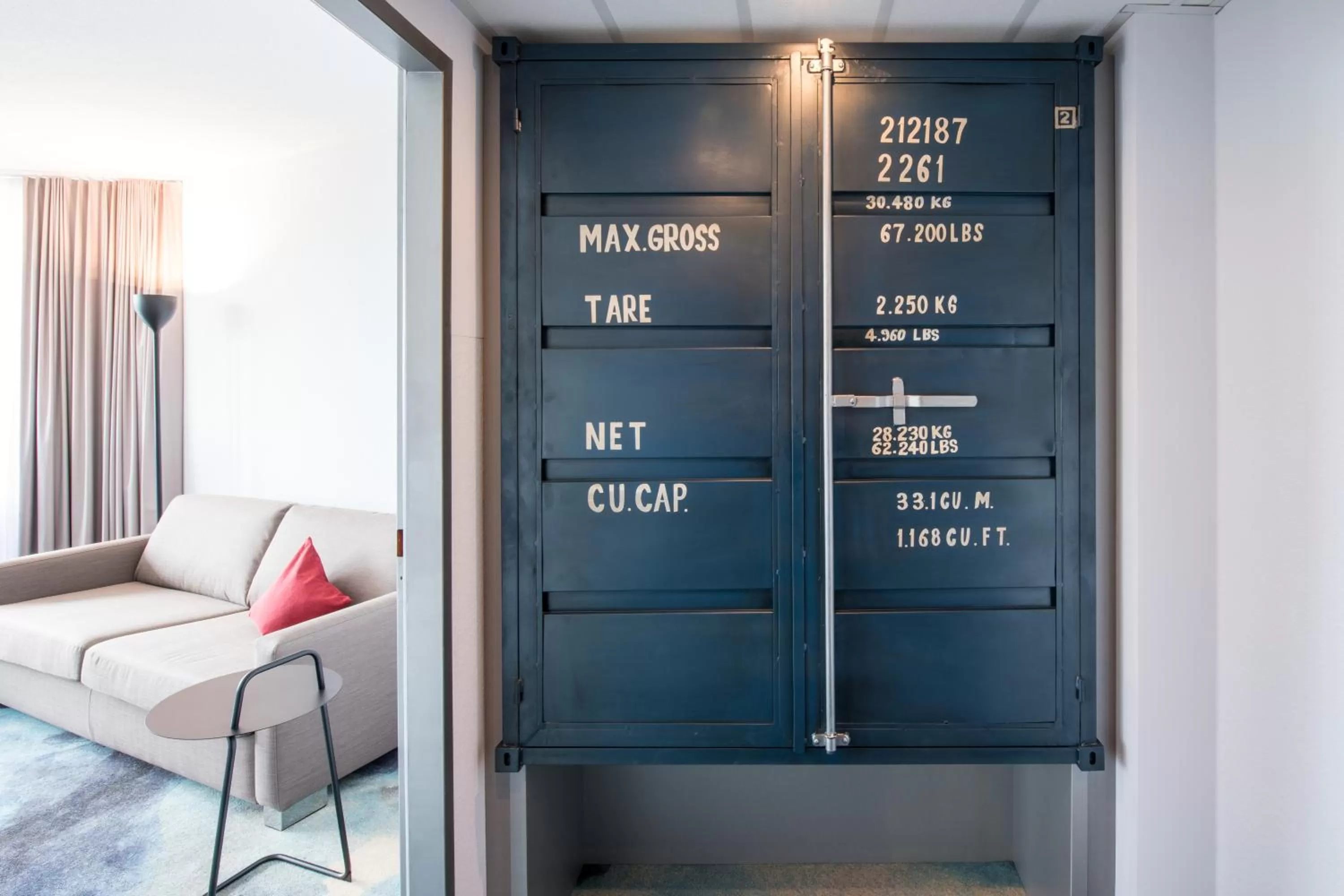 Decorative detail in Mercure Hotel Hamburg City