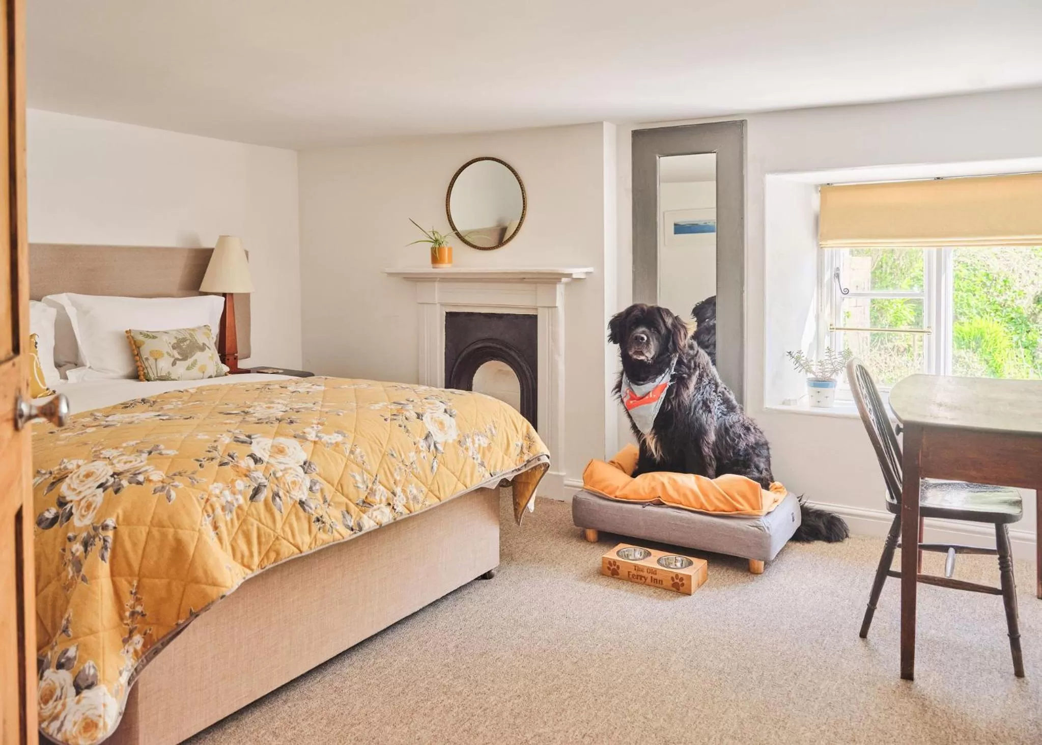 Bed in The Old Ferry Inn