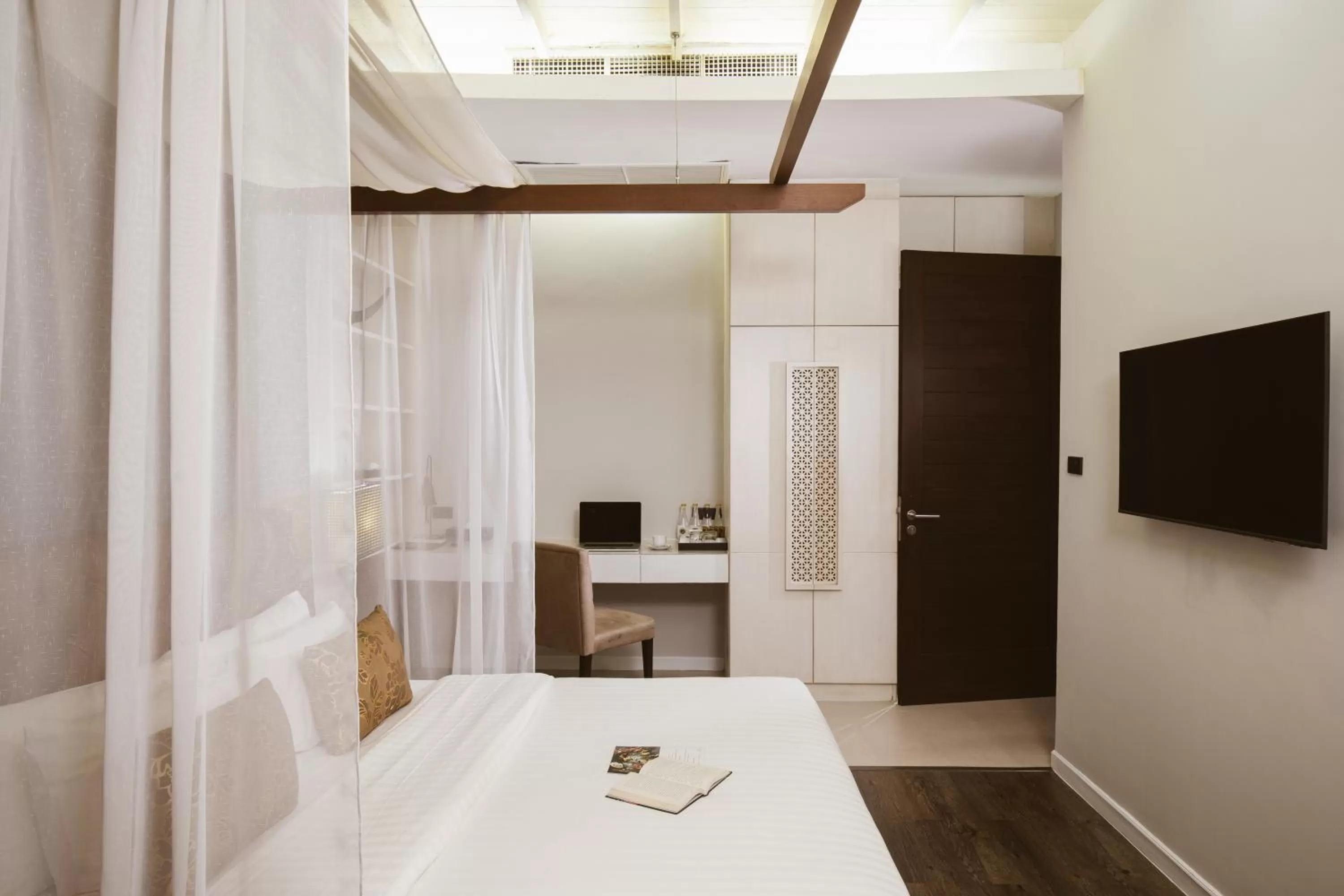 Bedroom, Bed in De Chai Colonial Hotel & Spa - SHA Plus