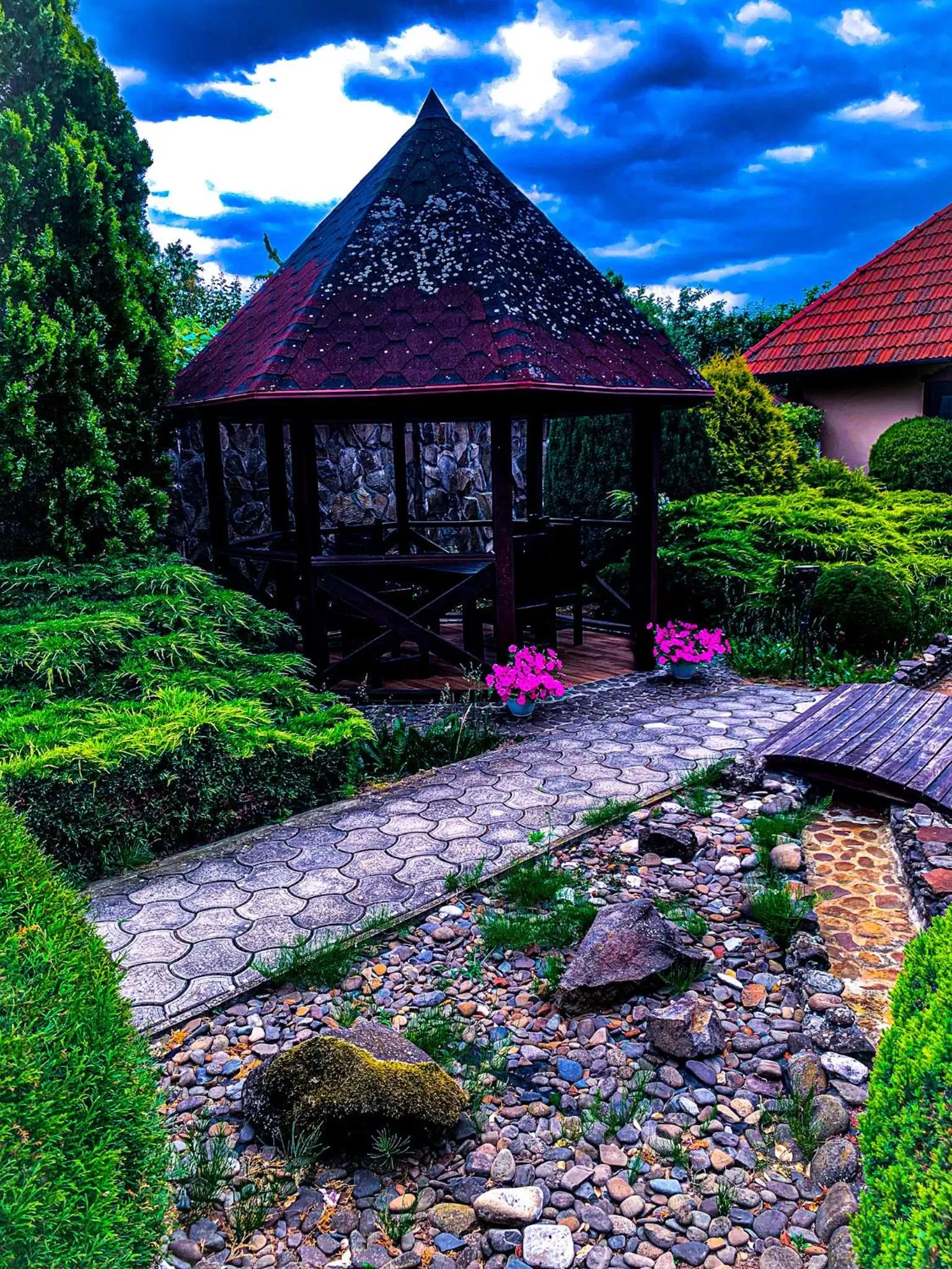 Garden in Hotel Complex Bahus