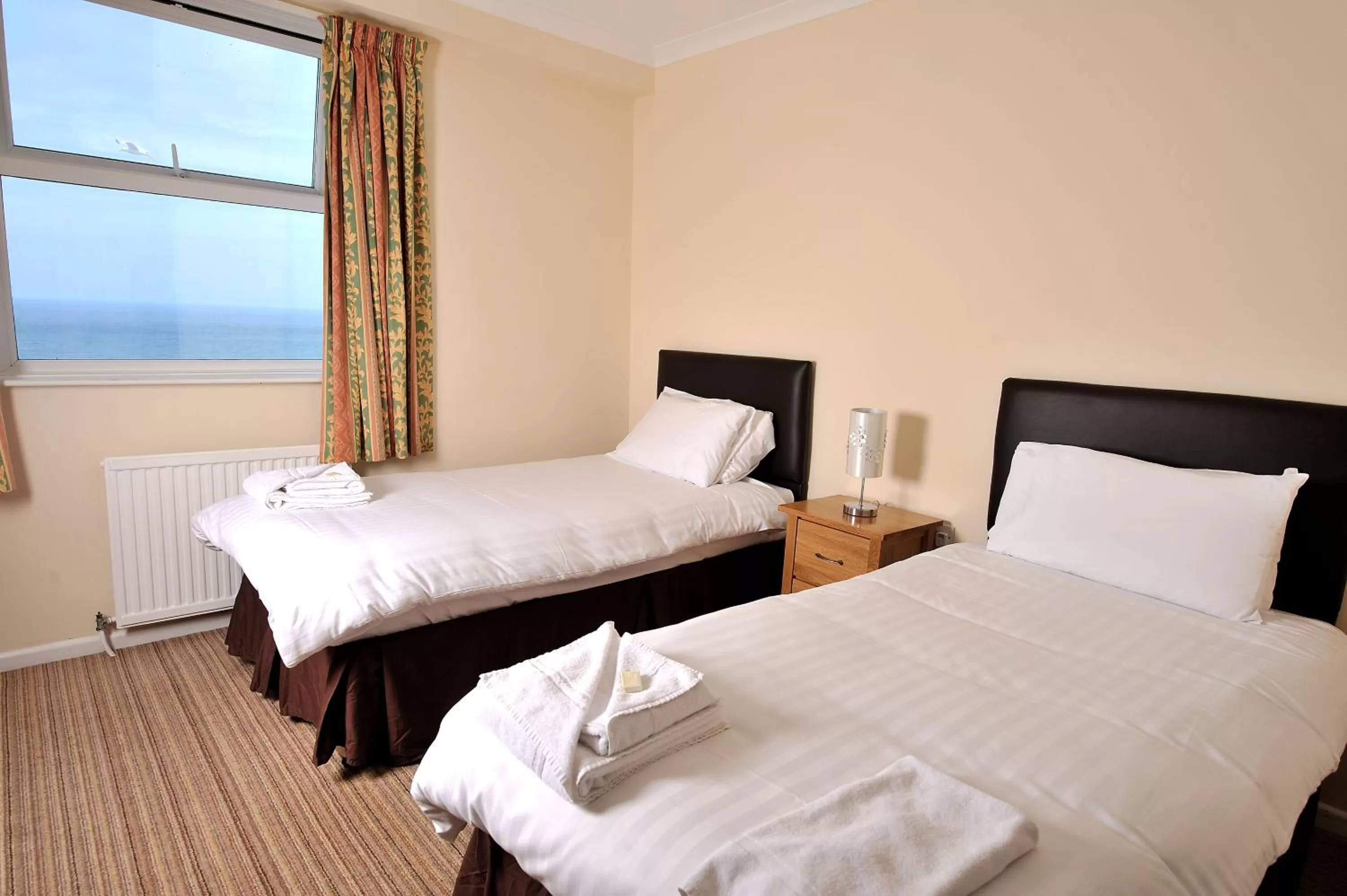 Bed in Pentire Newquay Cornwall Hotel