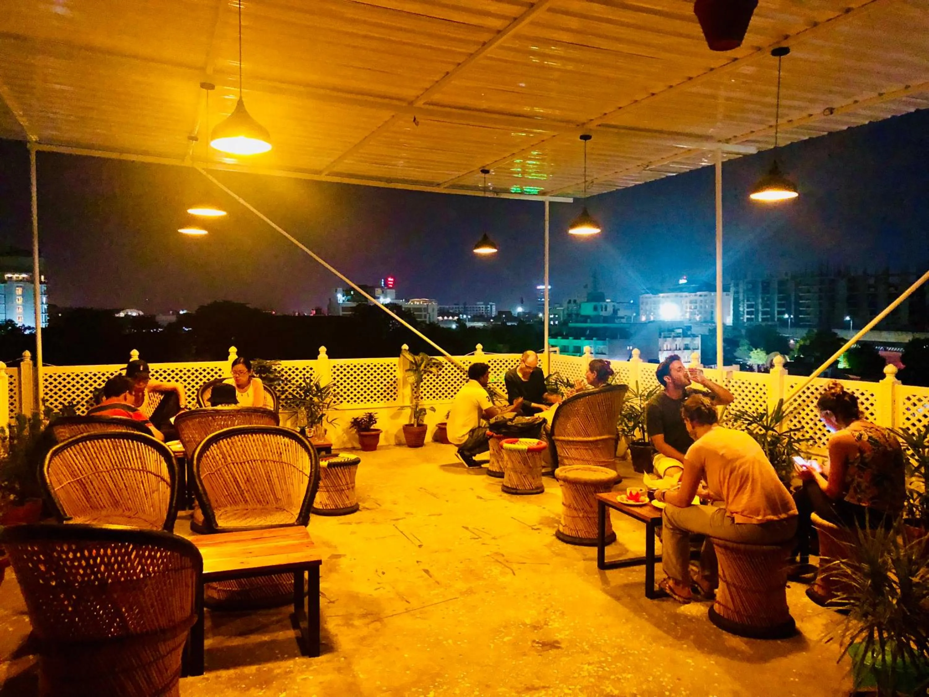 Restaurant/places to eat in Tuk Tuk Backpackers- Near Jaipur Train Station