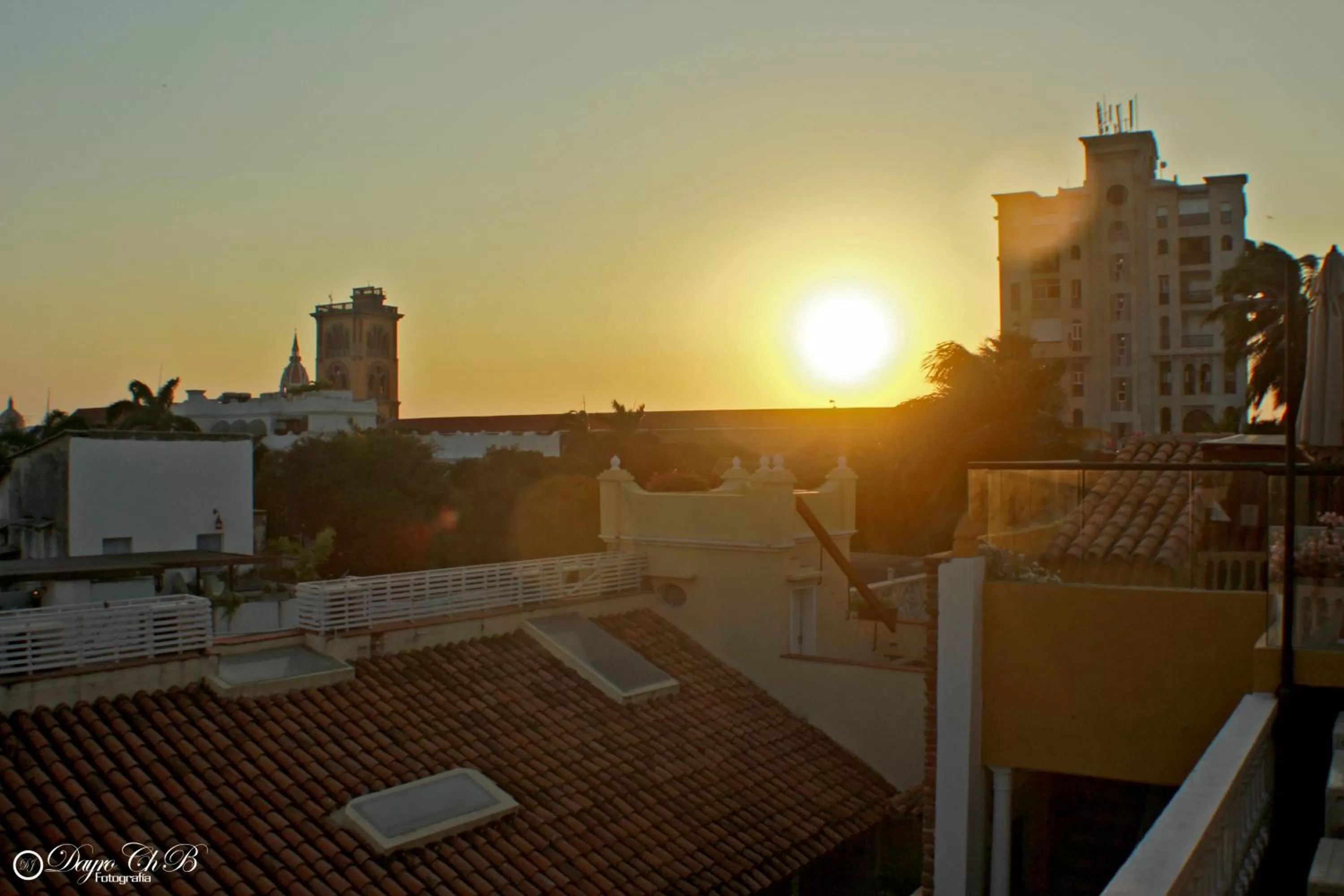 Balcony/Terrace in Hotel Casa La Fe