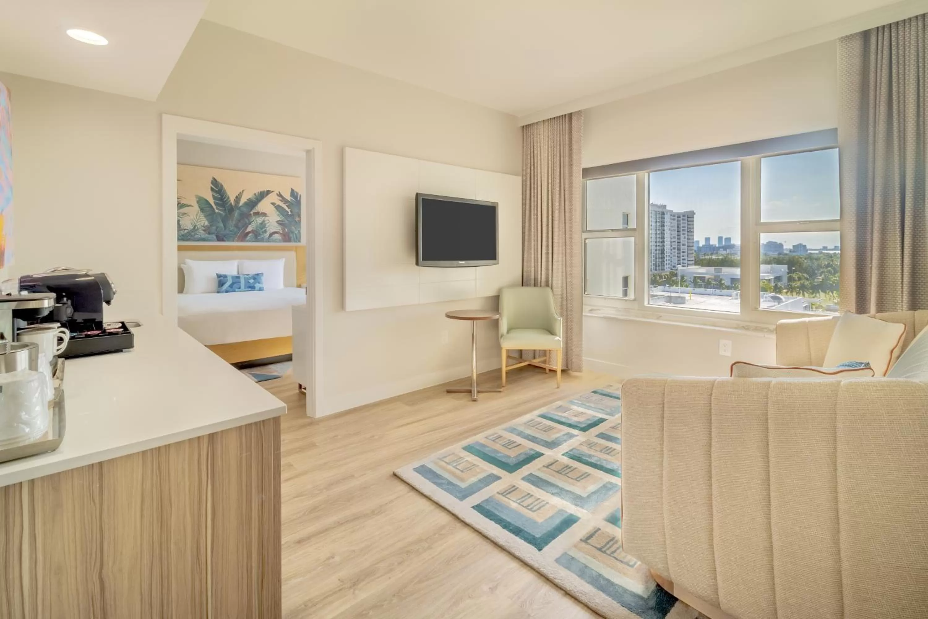 One Bedroom Suite - King Bed in Radisson Resort Miami Beach