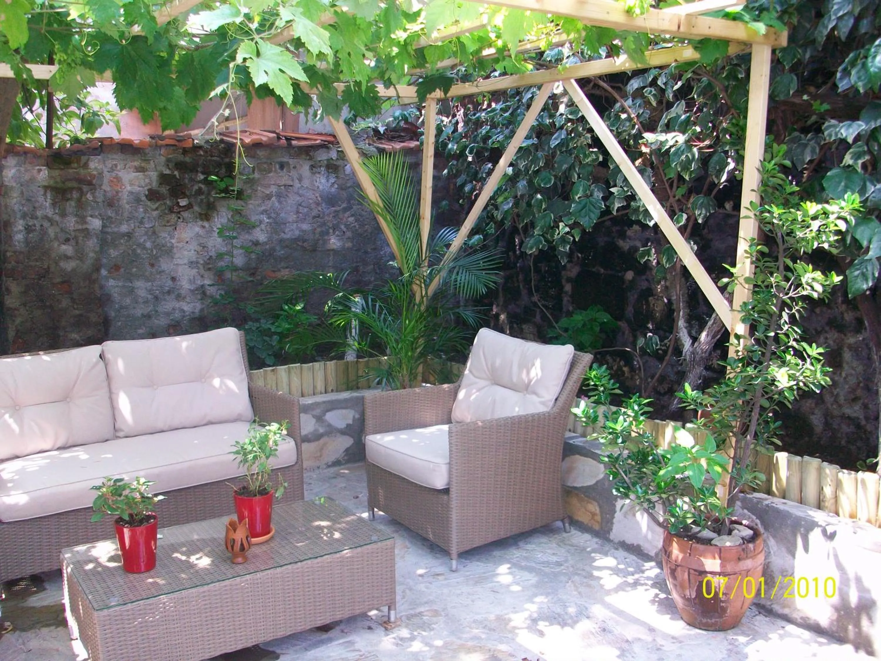 Garden in Divas Hotel