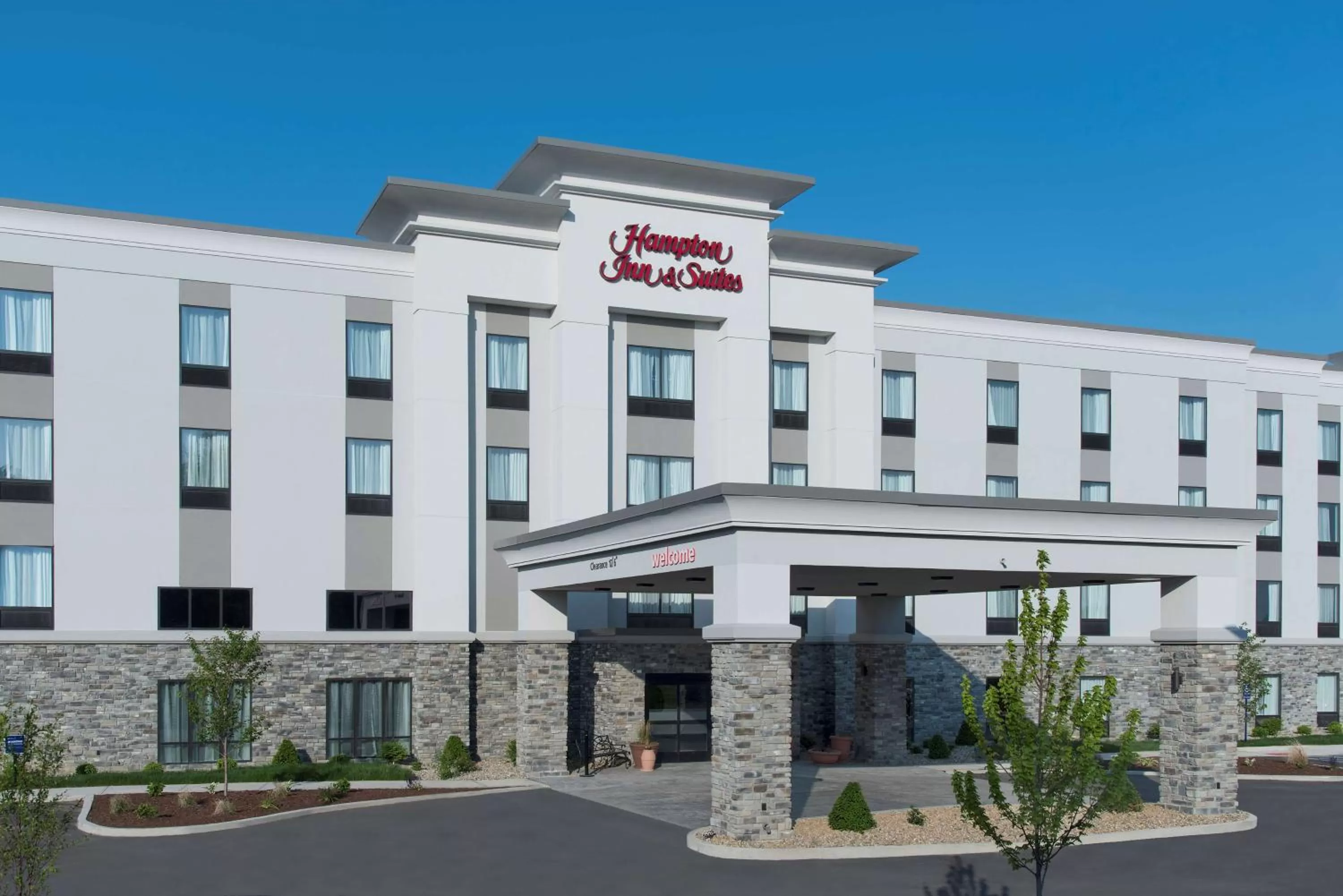 Property building in Hampton Inn and Suites Michigan City