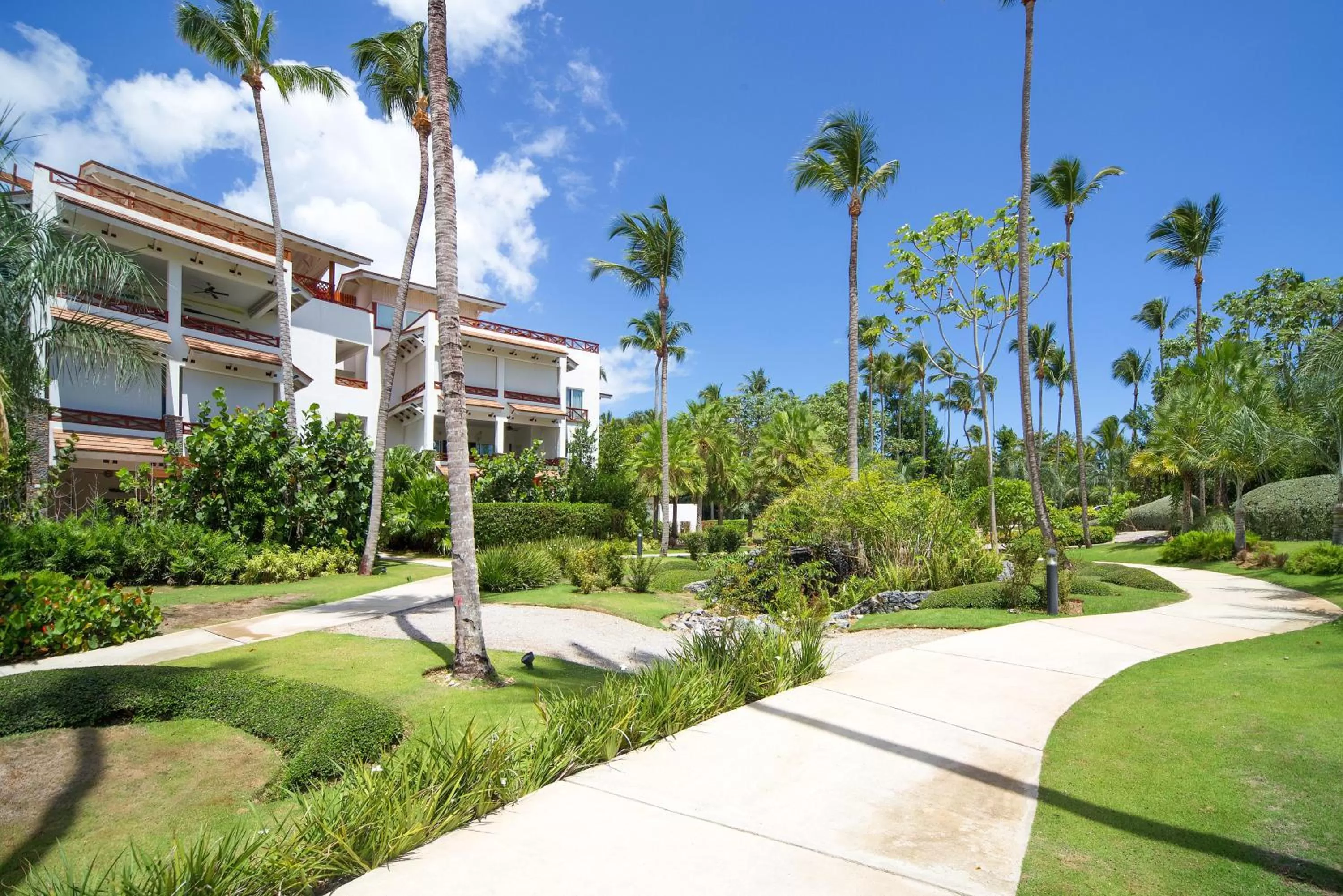 Garden view in Xeliter Balcones del Atlantico - Las Terrenas