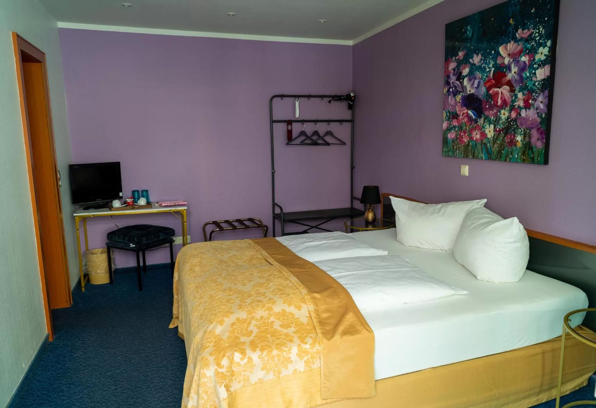 Bed in Boutique Hotel Rothenburger Hof