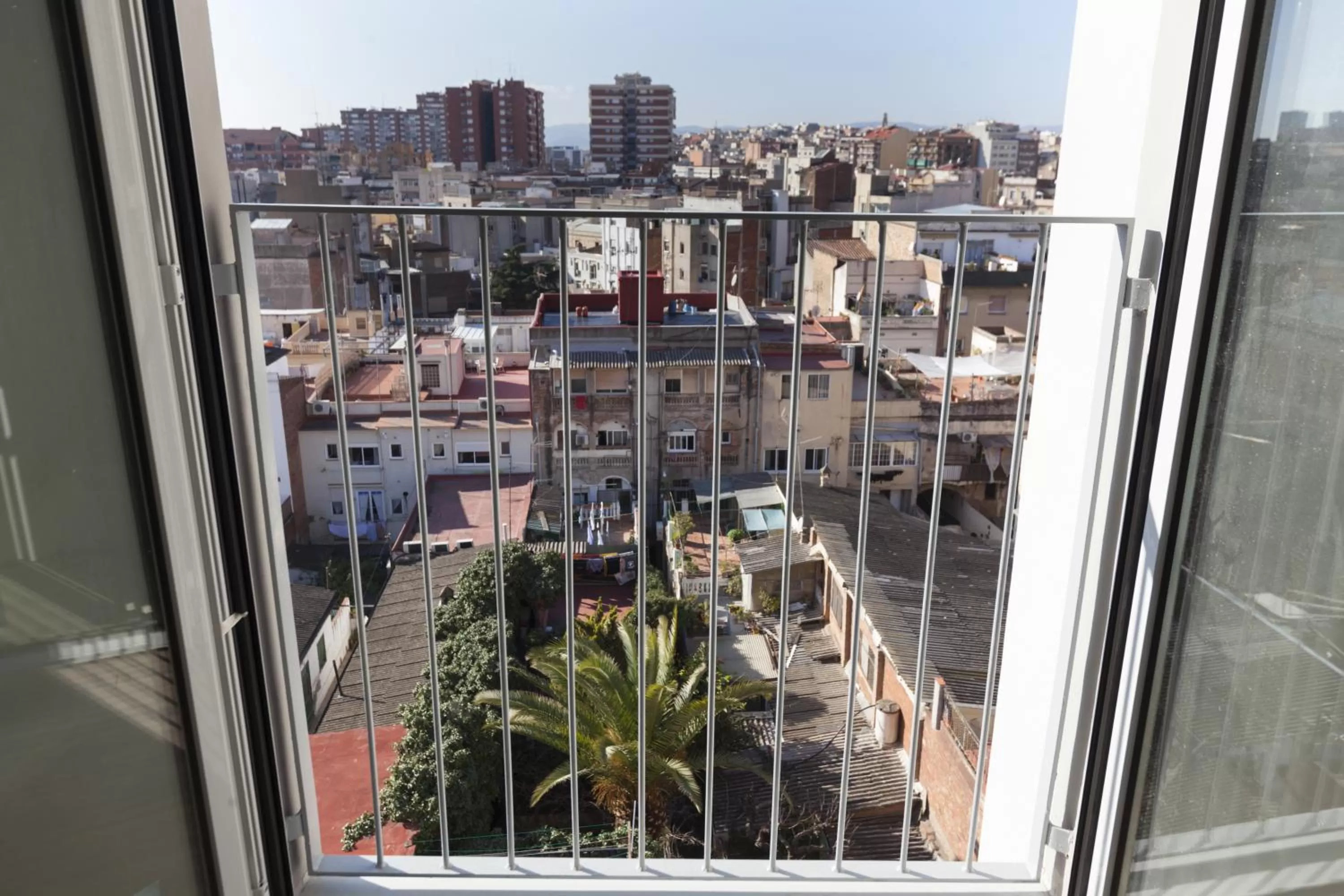 View (from property/room) in SmartRoom Barcelona