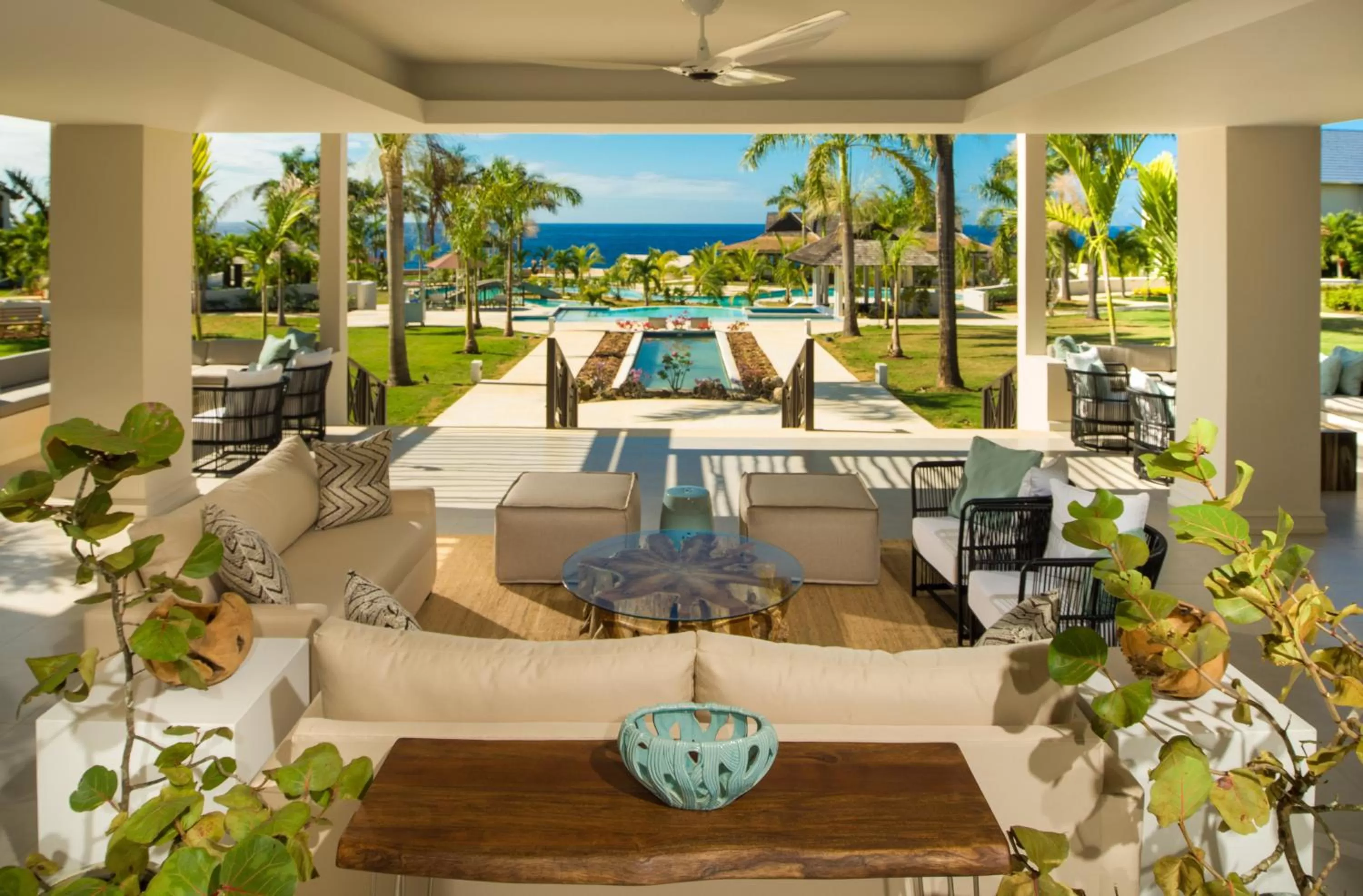 Garden in The Cliff Hotel