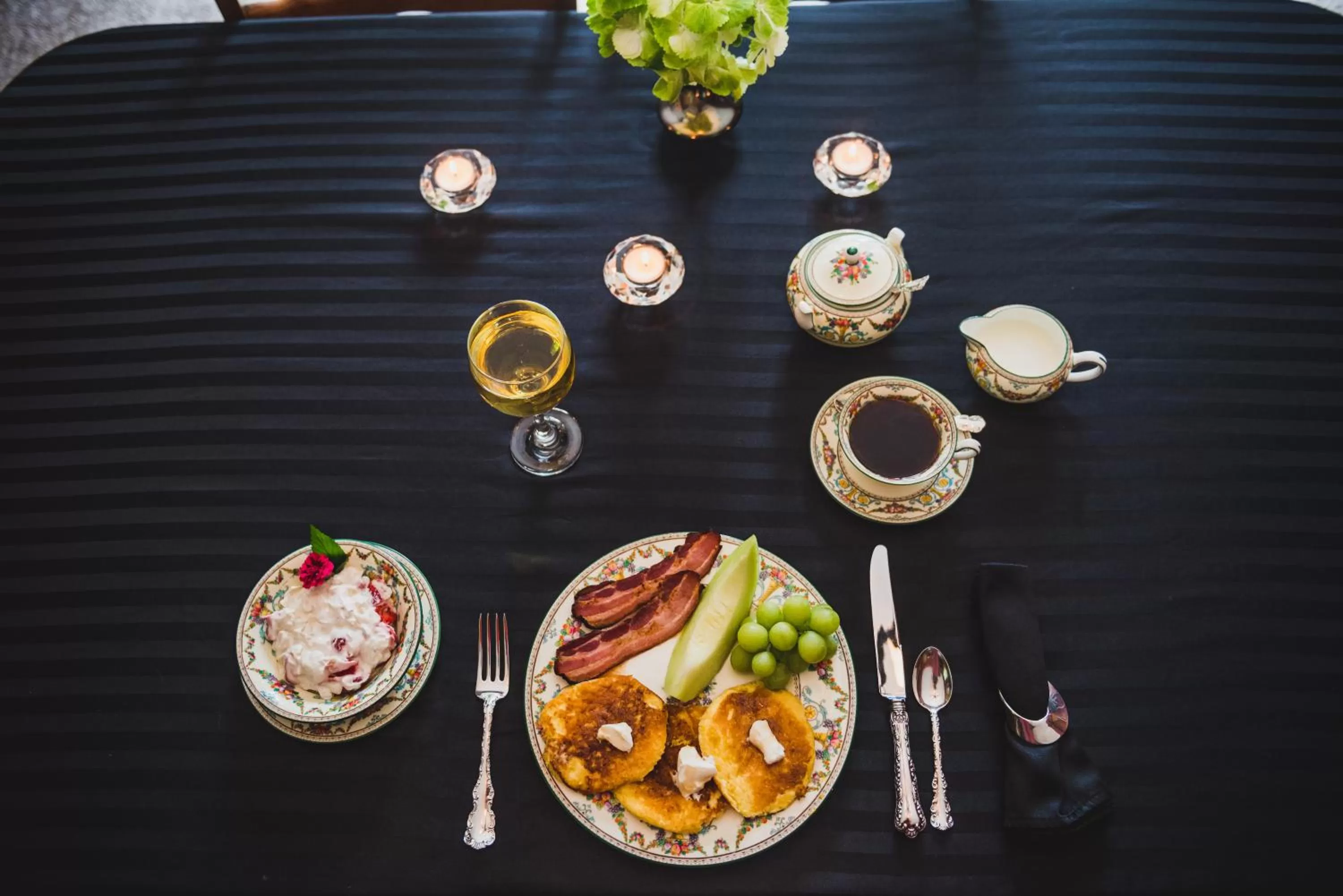 Food close-up in Misty Meadows B and B