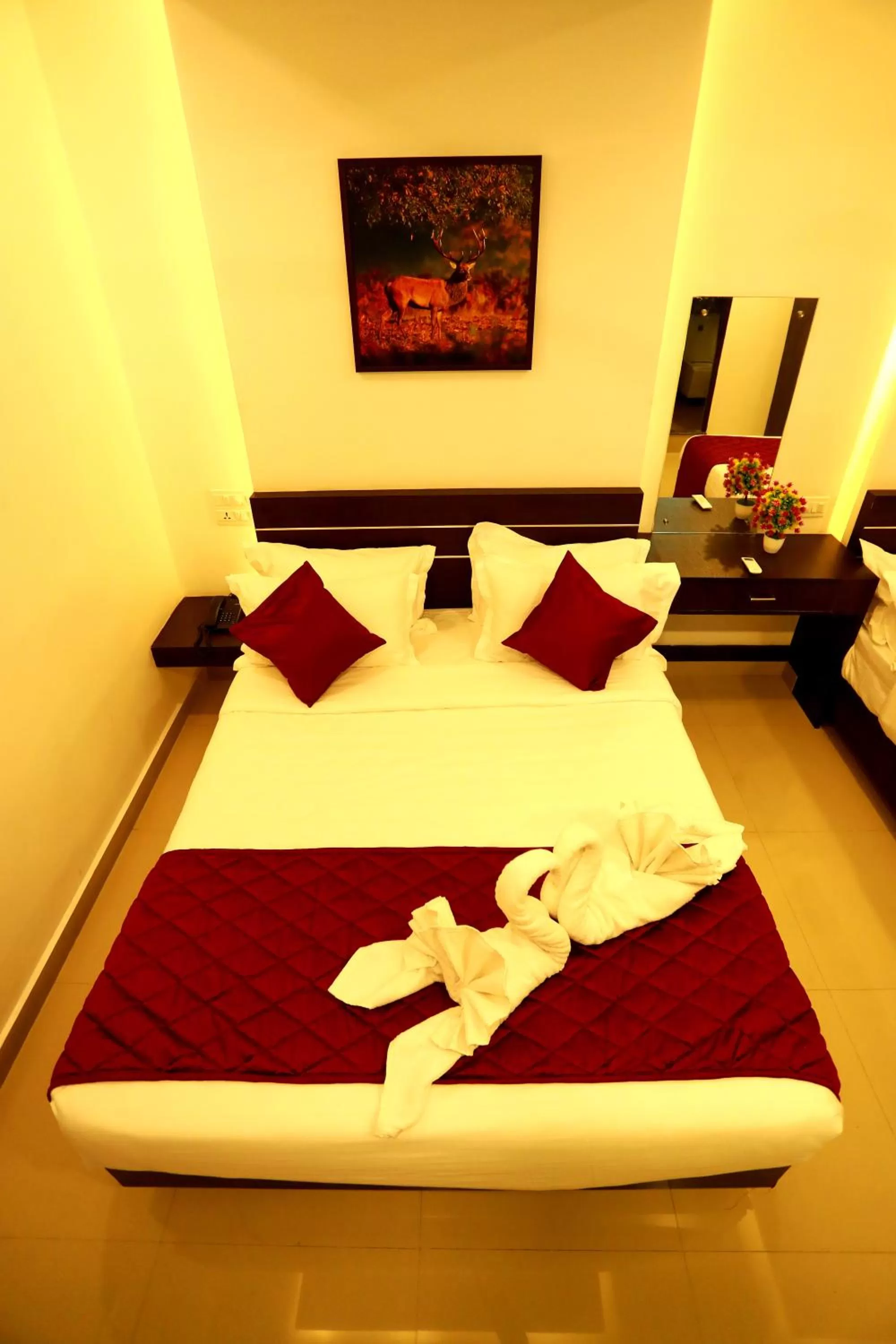 Photo of the whole room, Bed in ORFILA INN Airport Hotel