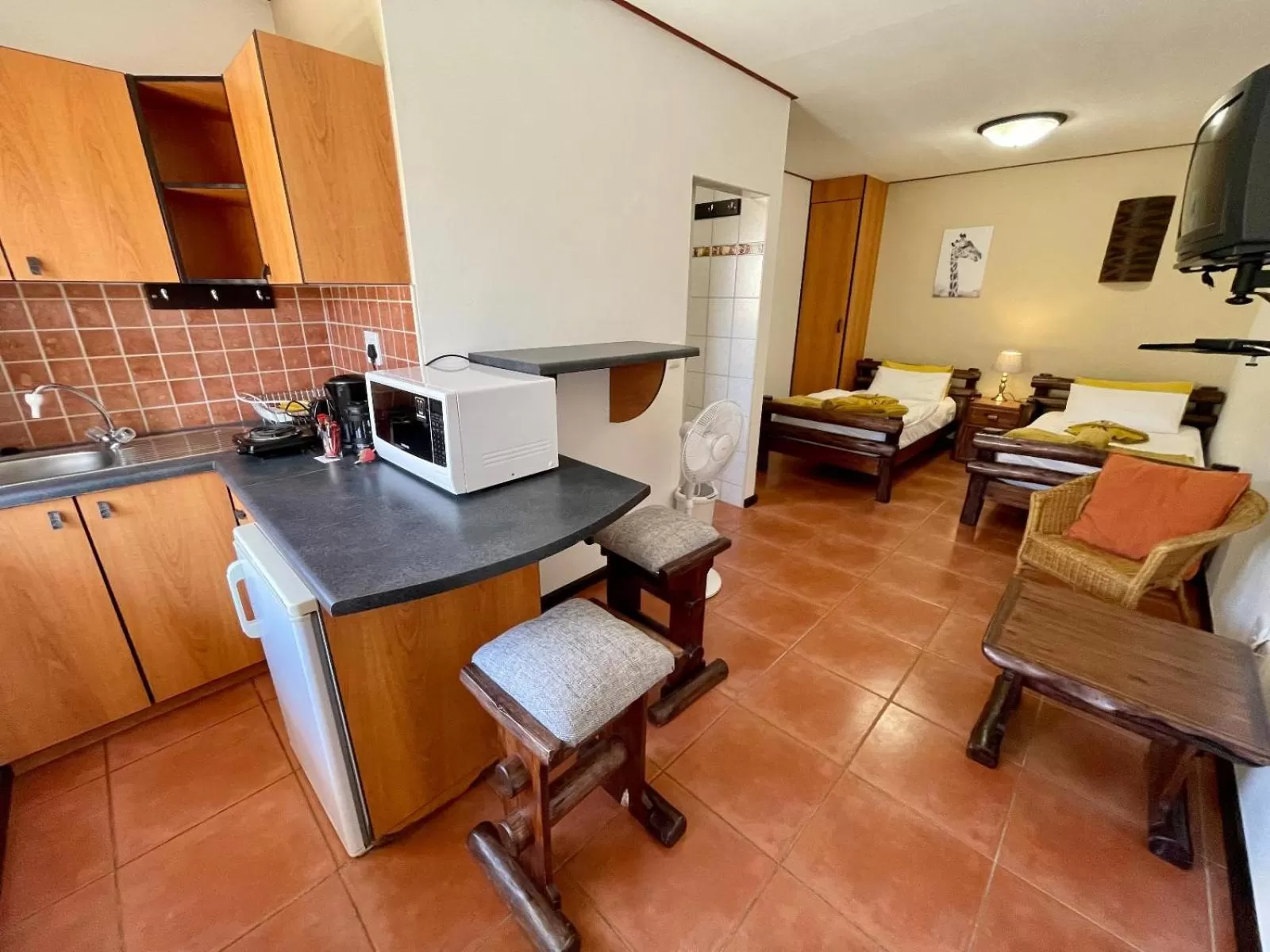 Twin Room in Bushbabies-Inn Self-Catering Accommodation