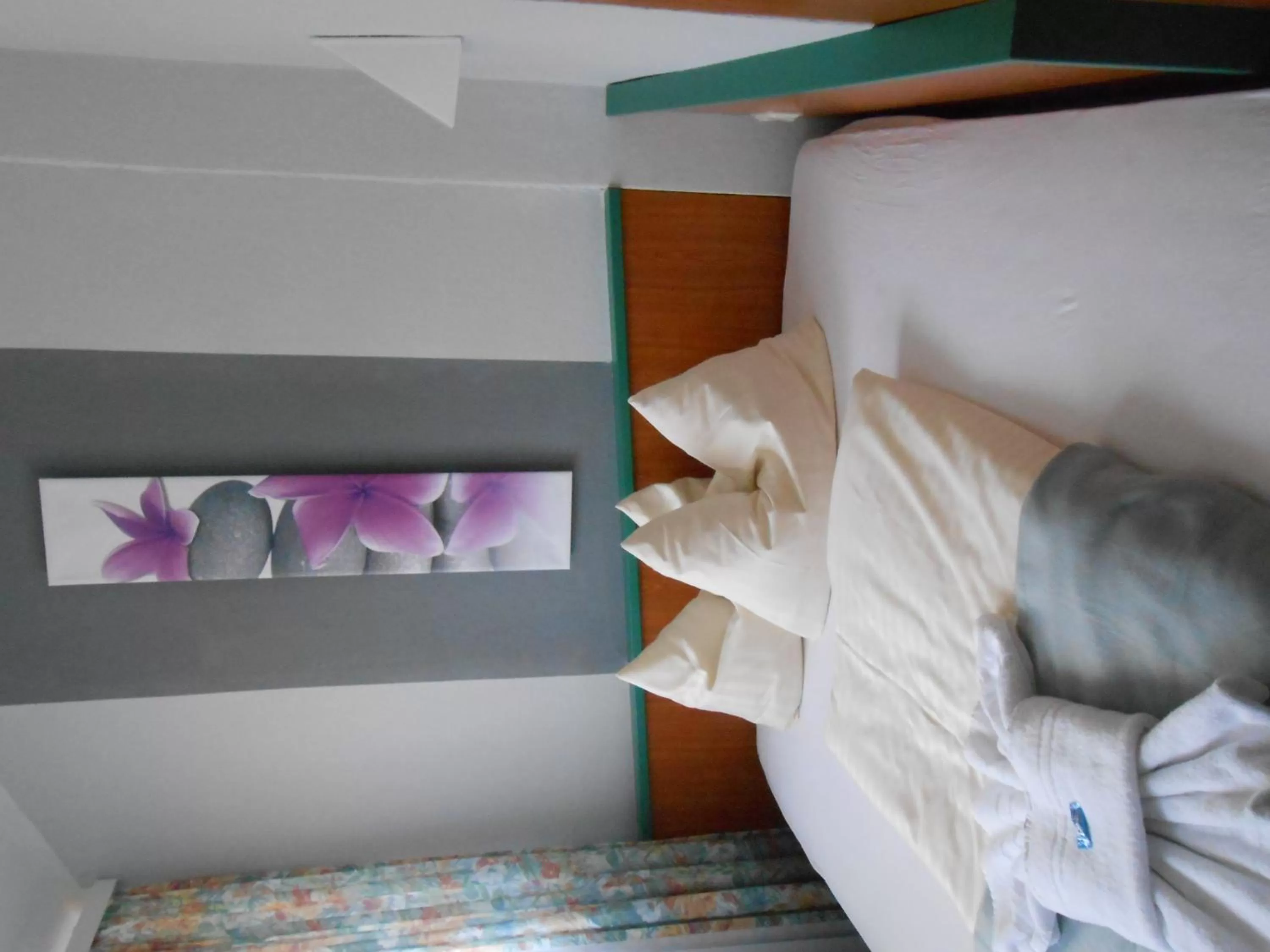 Bed in GreenLine Ferienhotel Forelle