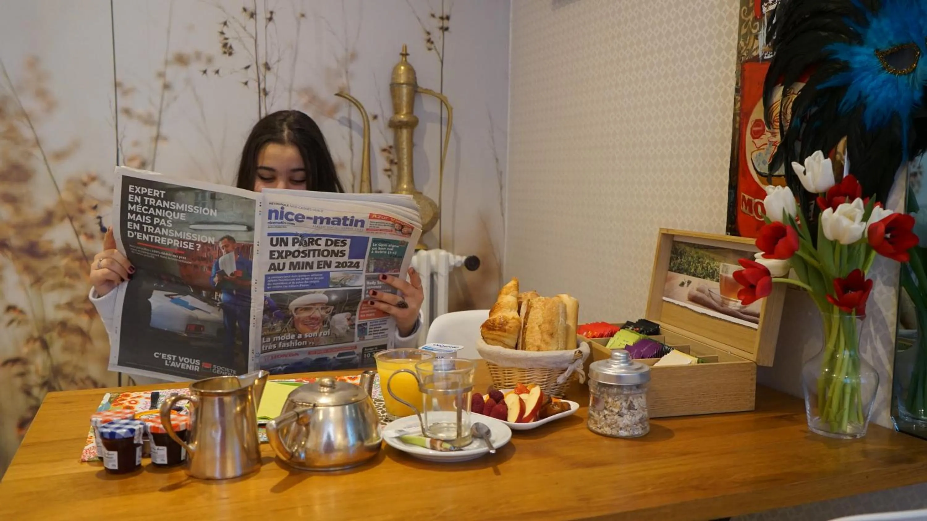 Food in Hotel des Dames