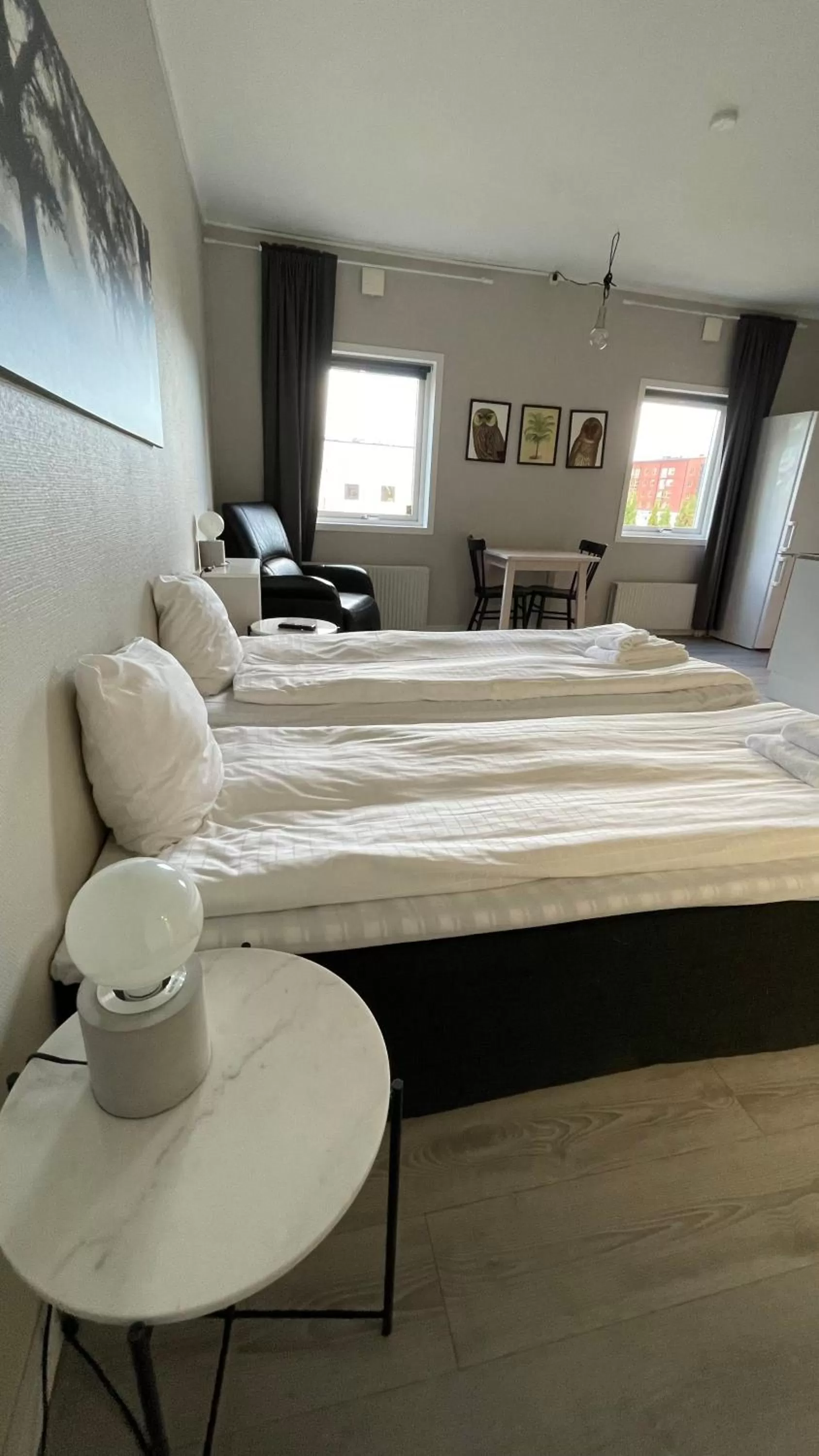 Bed in Vallabiten Rum och Lägenheter