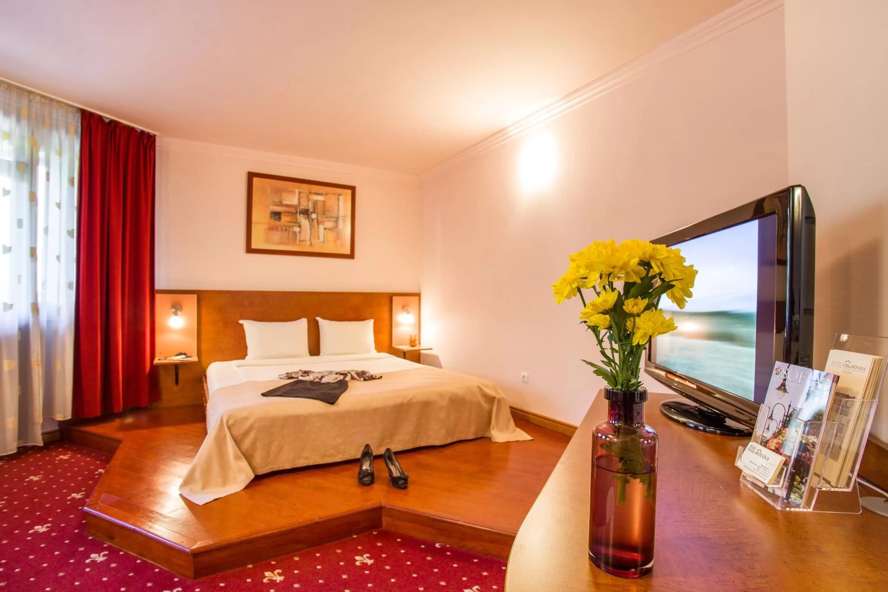 Photo of the whole room, Bed in Hotel Villa Boyana - Free Parking