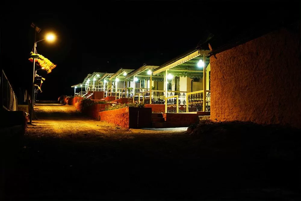 Bedroom in Vedi Farm A Mountain Resort