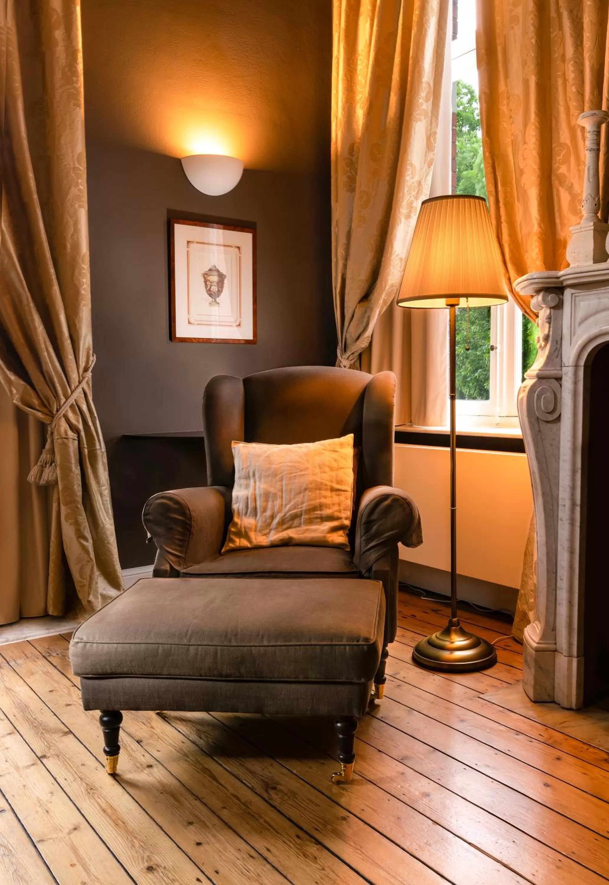 Seating area in B&B 't Kasteel & 't Koetshuys