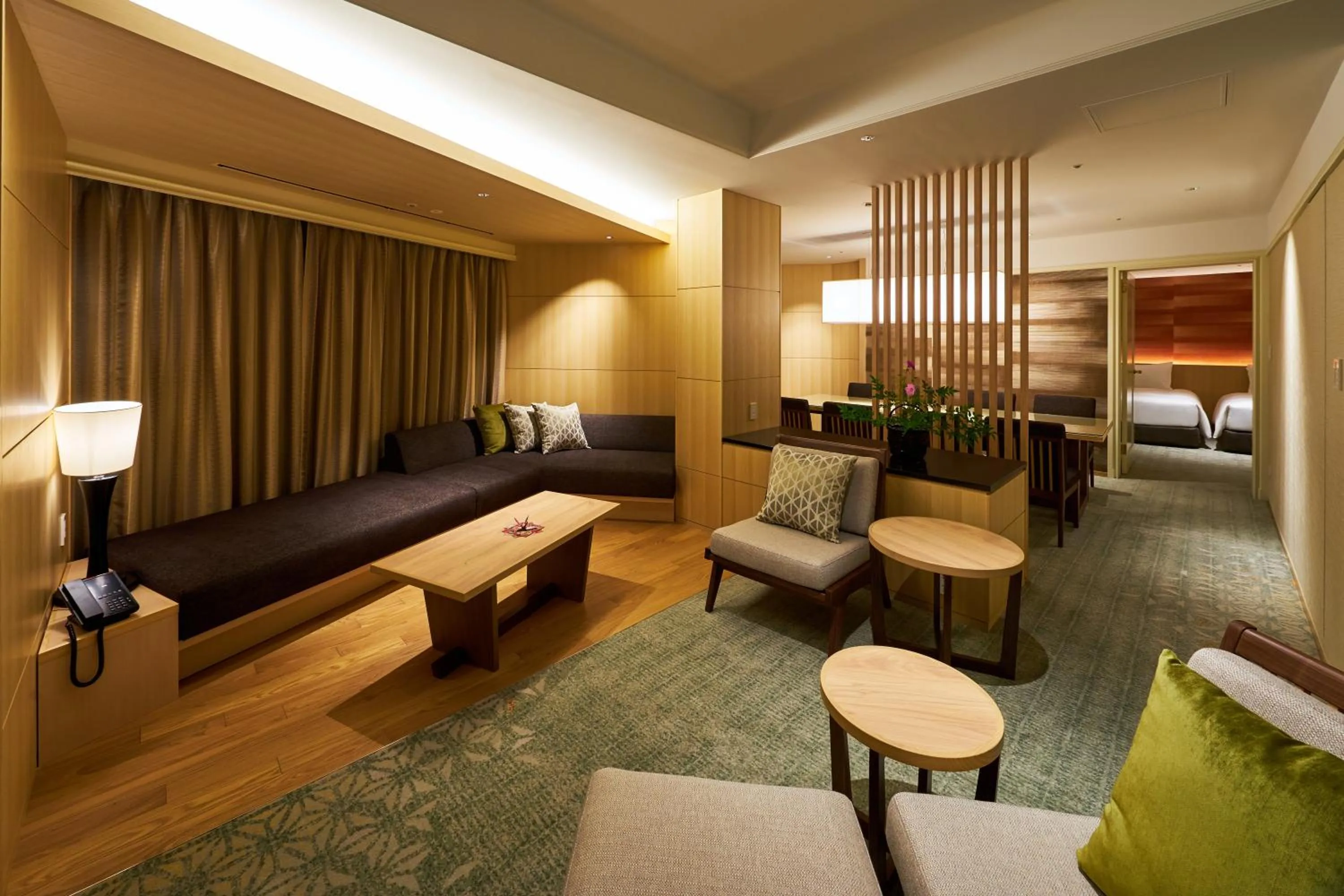 Living room in Hotel Gajoen Tokyo