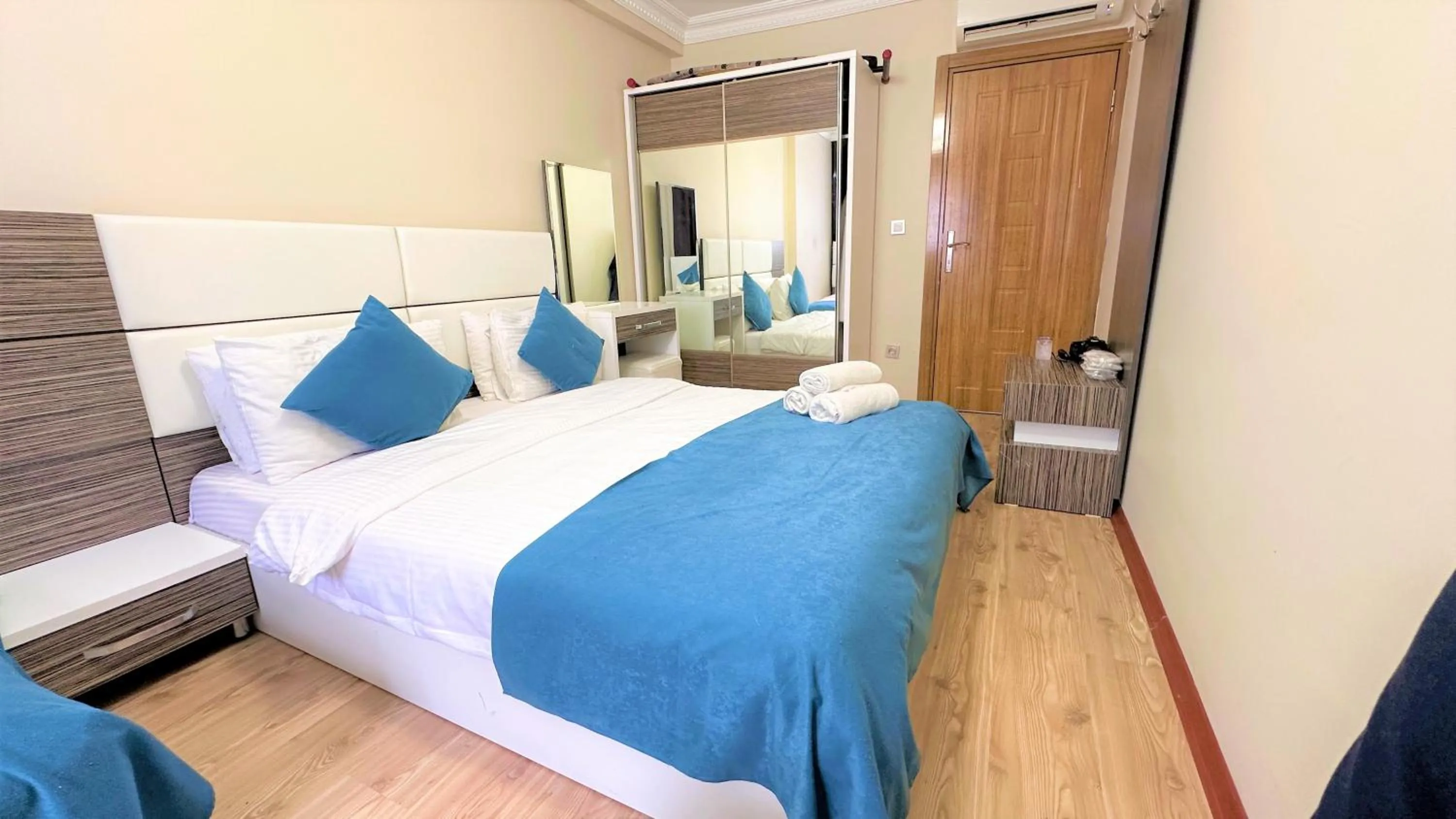 Bed in Overland Residence