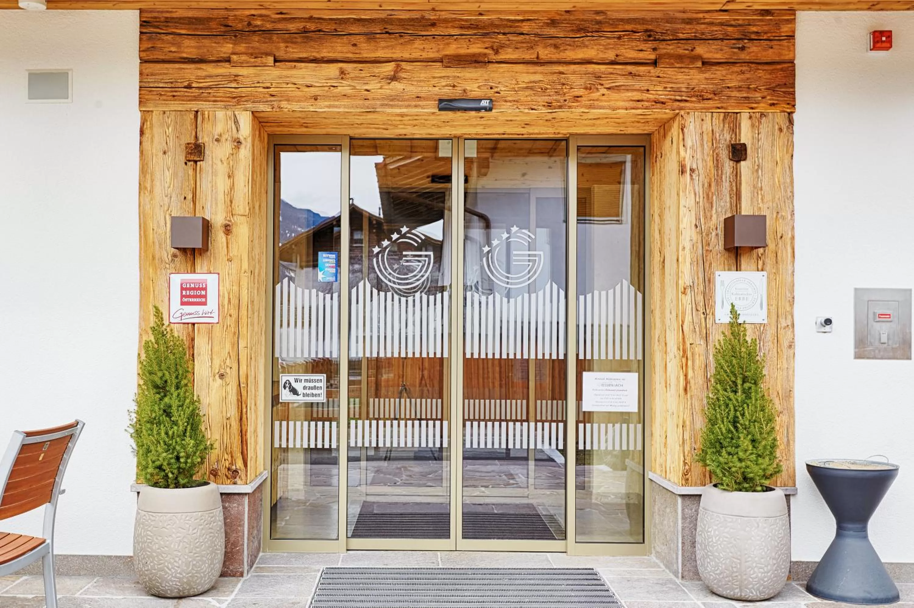 Balcony/Terrace in Hotel Giessenbach