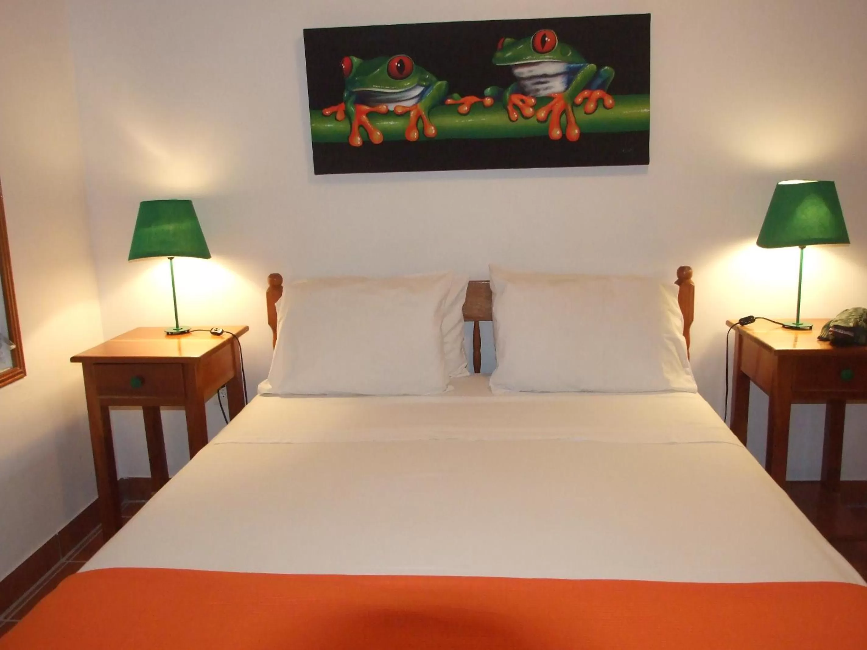 Bed in BlueBelize B&B