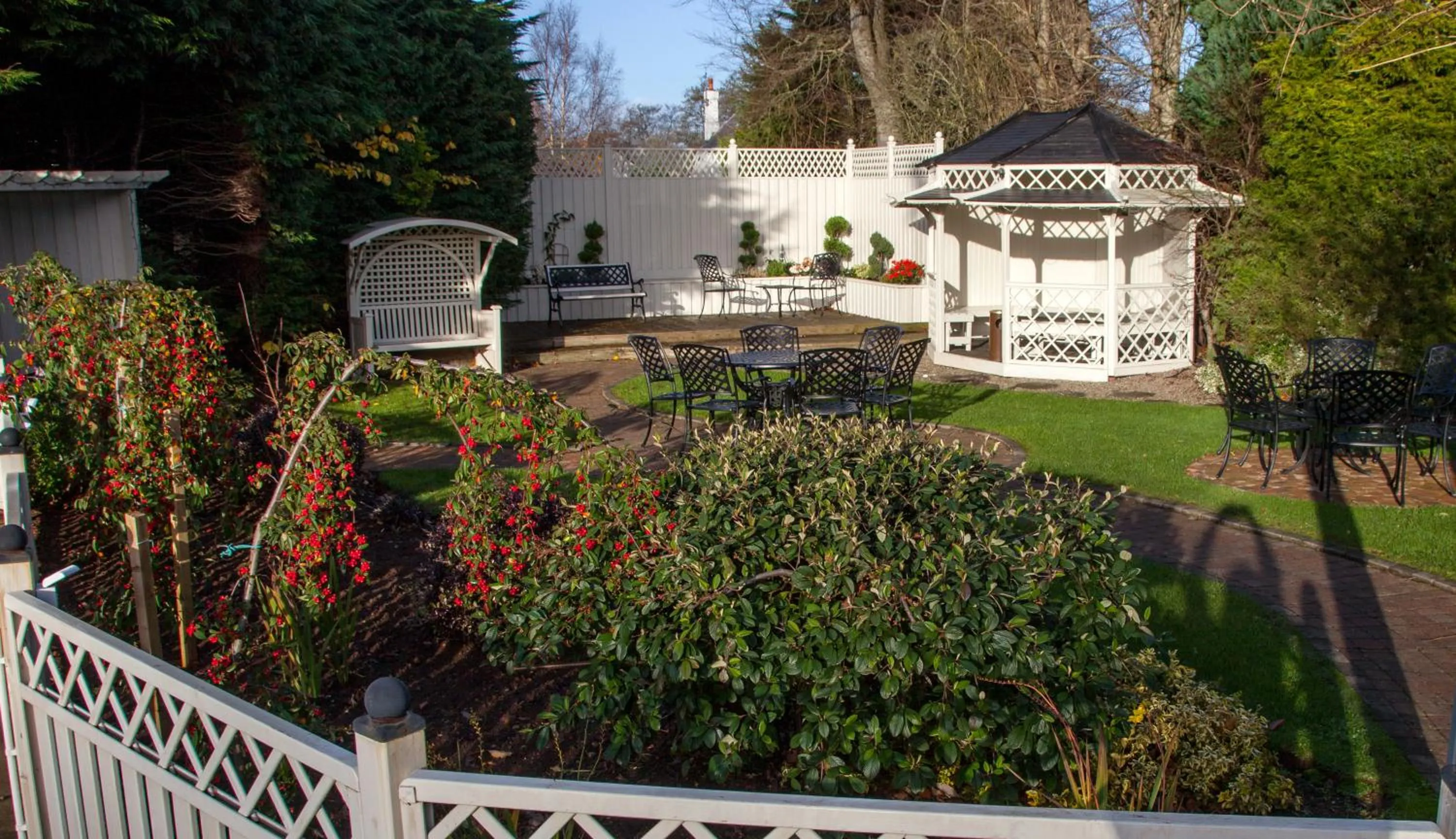 Garden in The Lodge Hotel