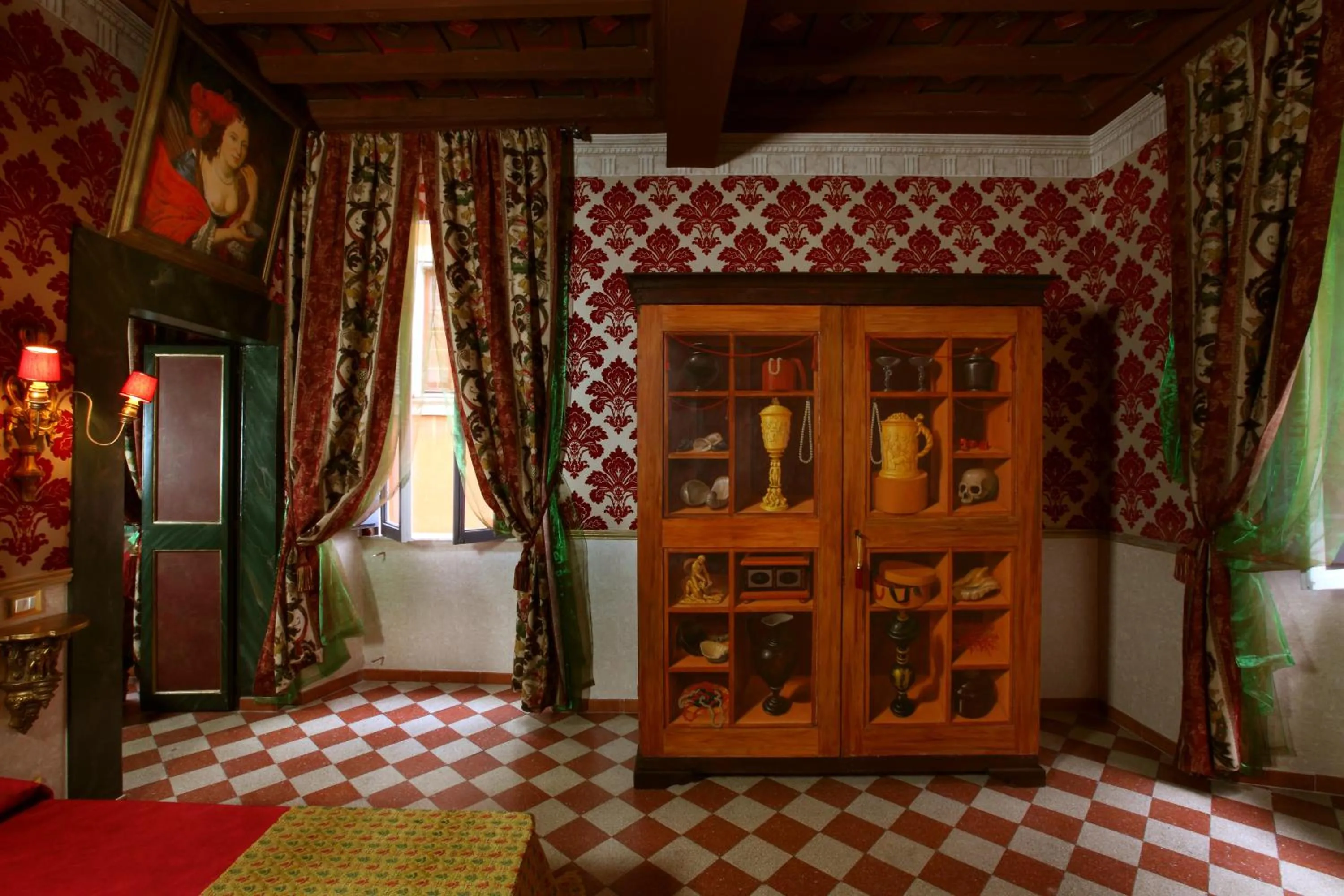 Decorative detail in Antica Dimora De Michaelis