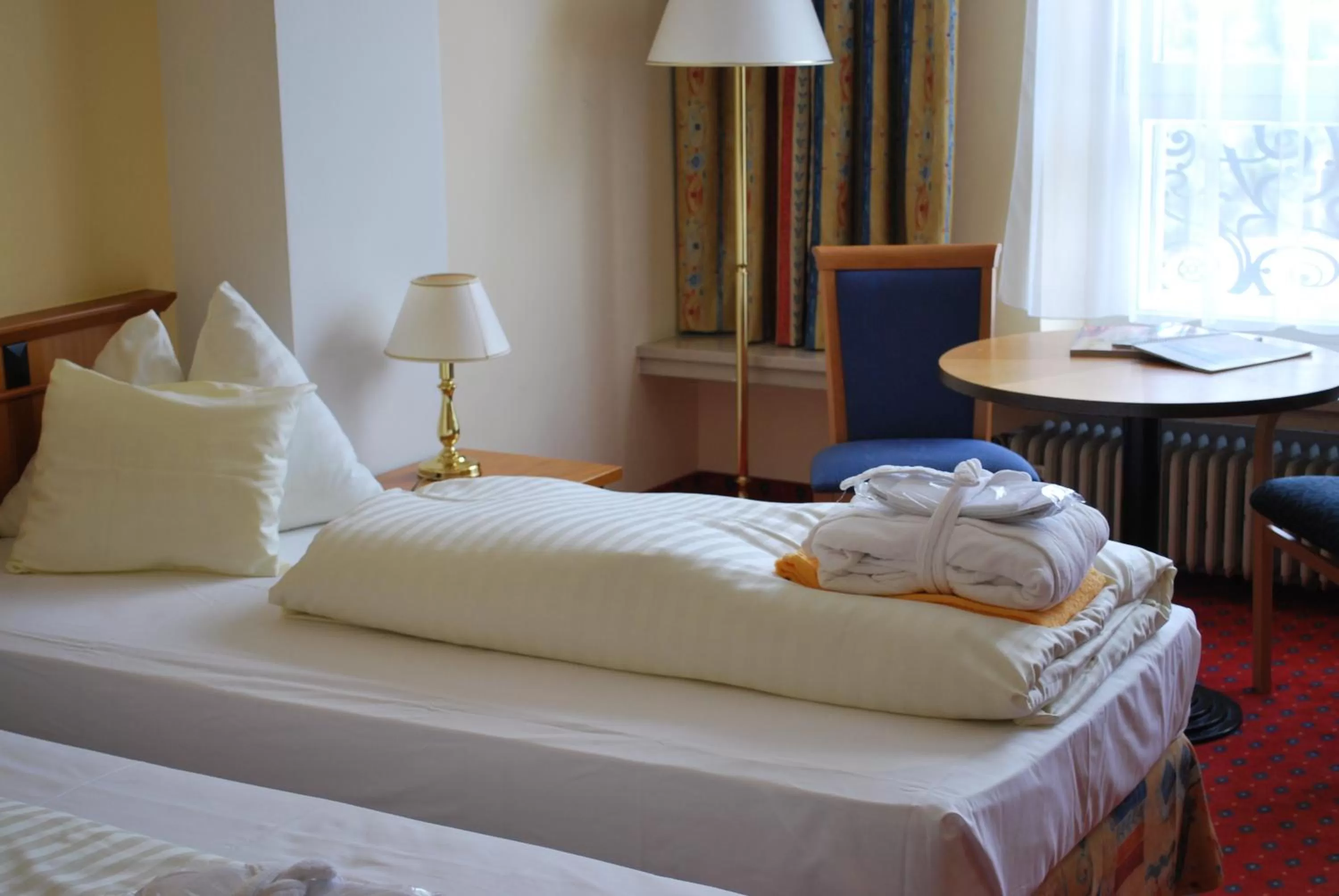 Bed in Thermal Resort Hotel Elisabethpark