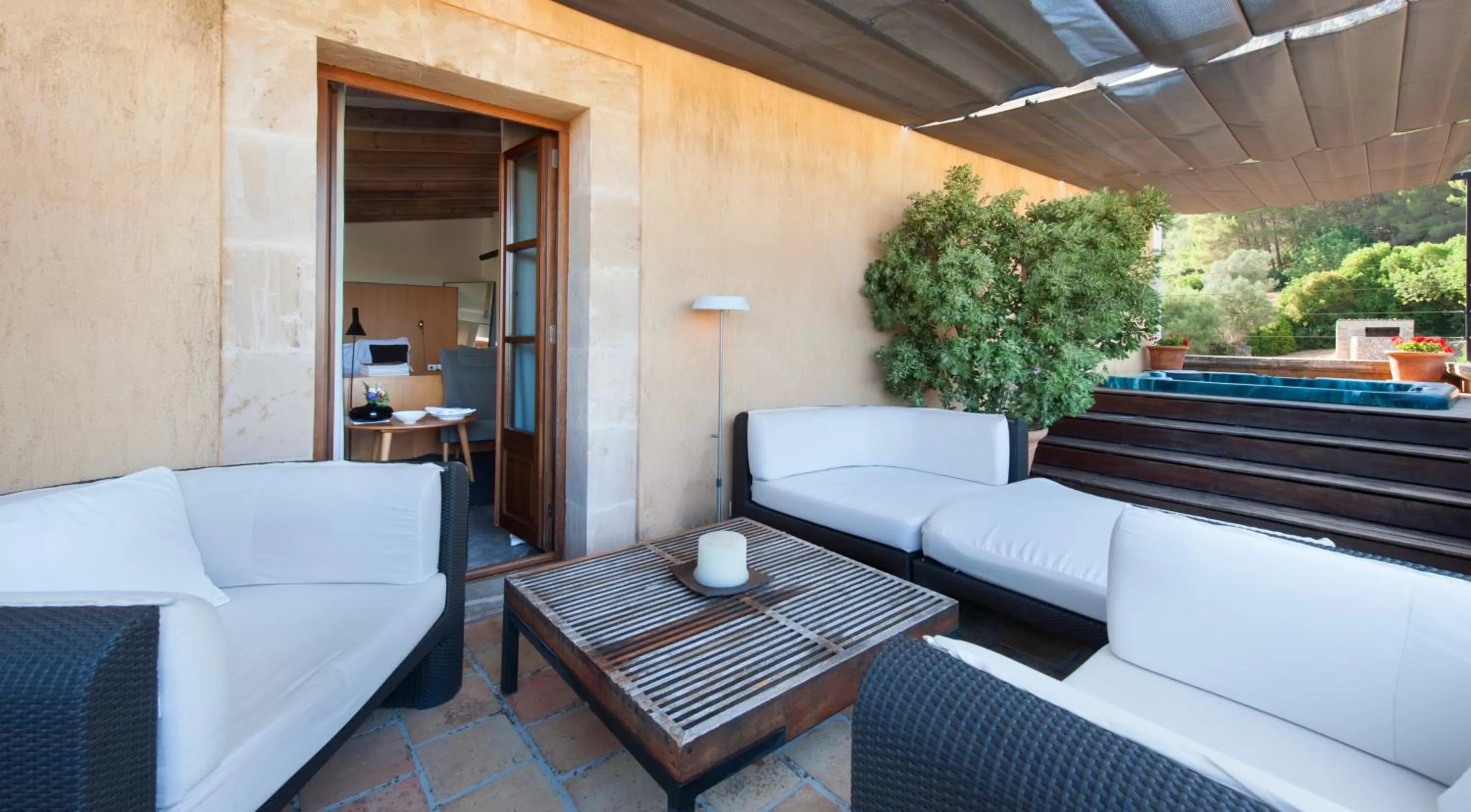 Balcony/Terrace in Son Brull Hotel & Spa - Relais & Chateaux