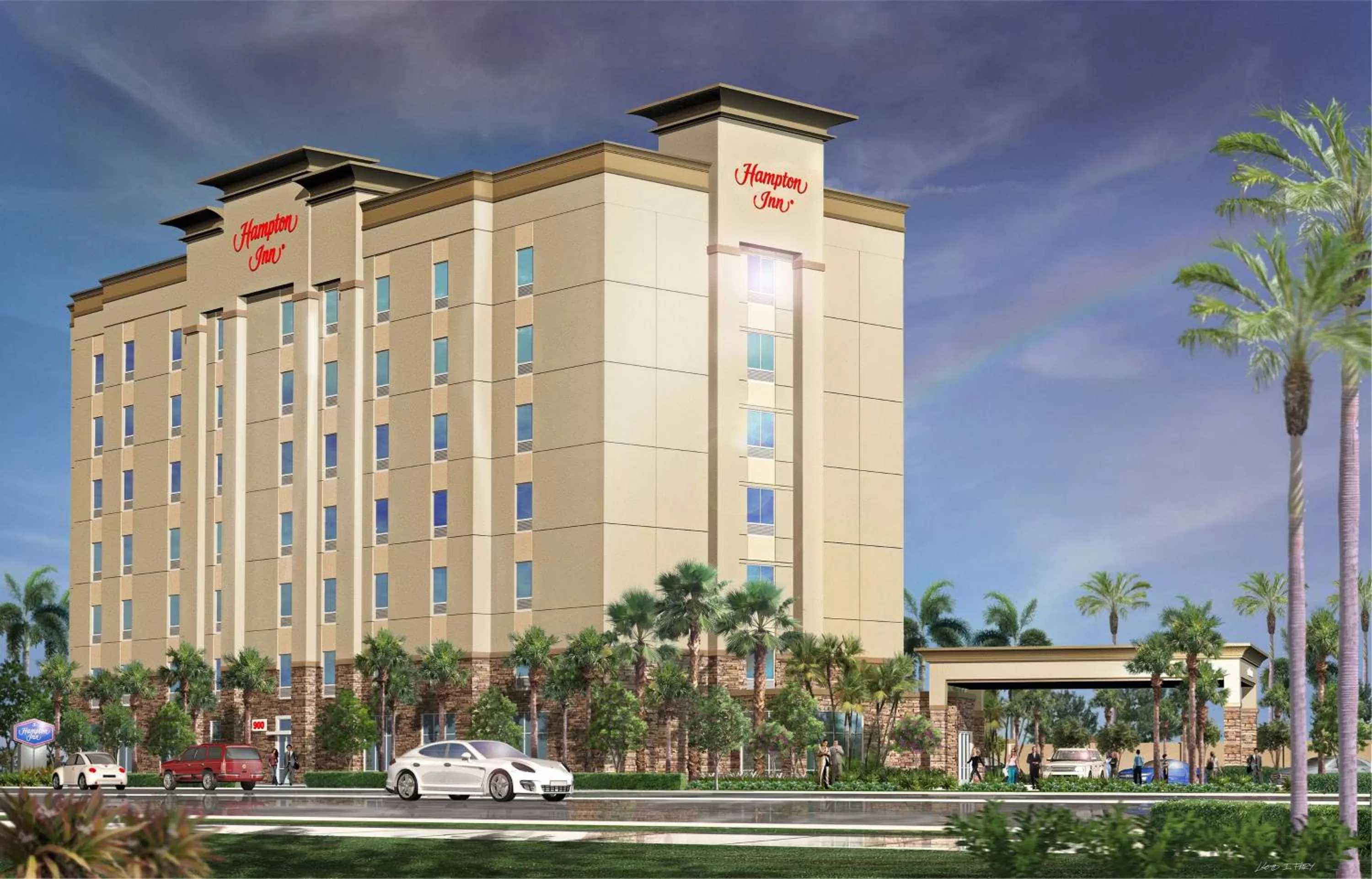 Property building in Hampton Inn Fort Lauderdale Pompano Beach