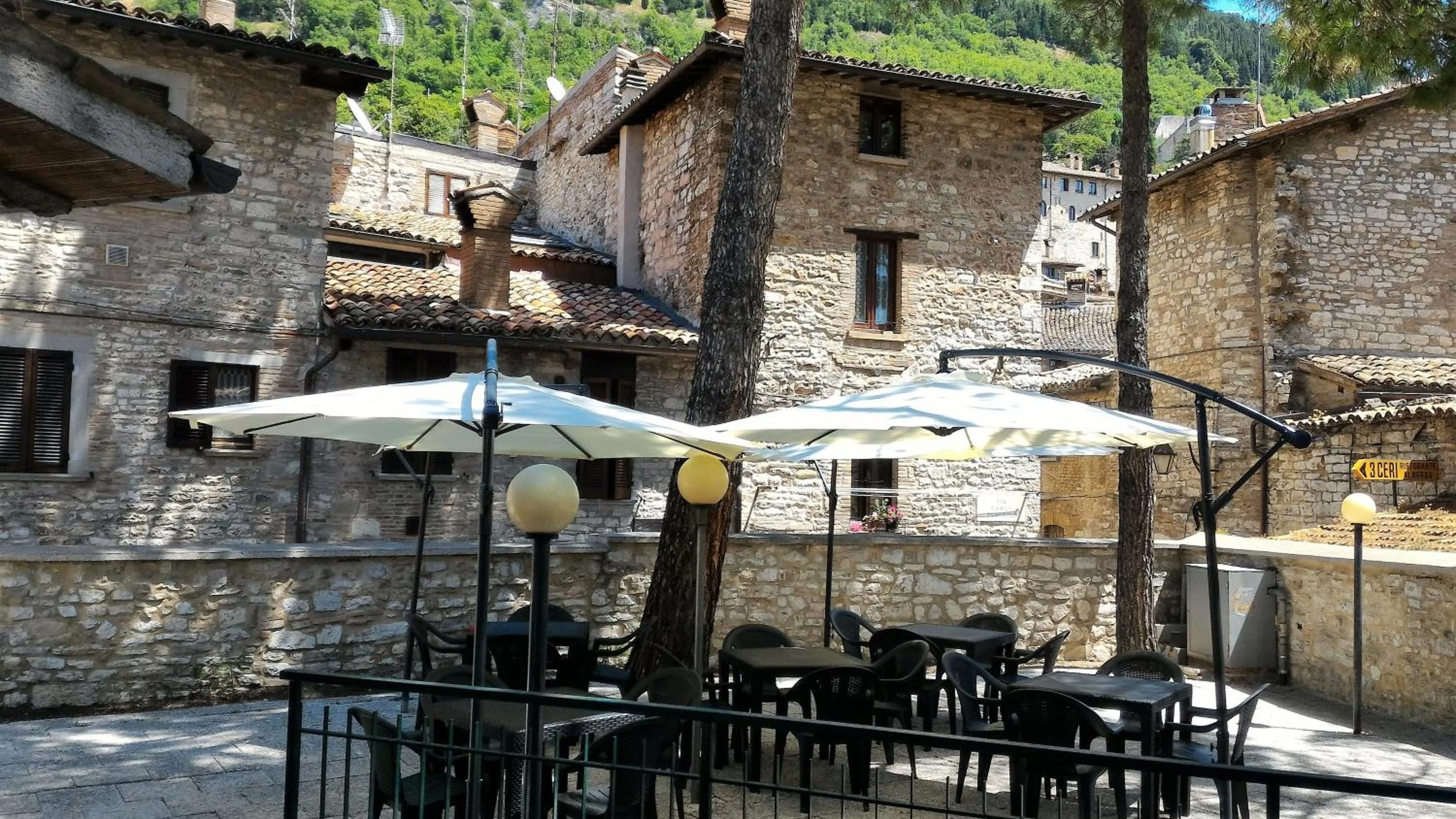 Garden in Hotel Tre Ceri