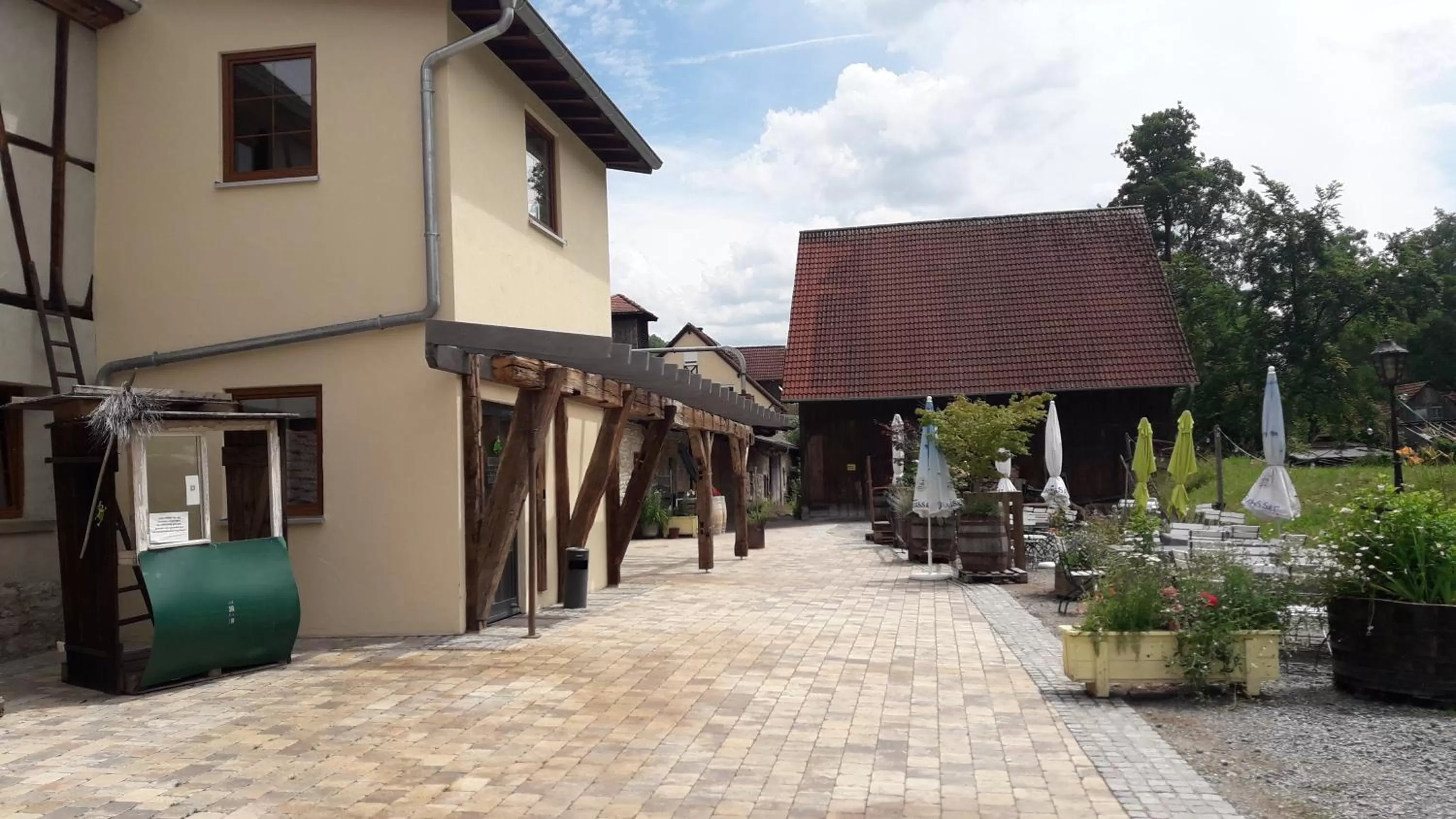 Garden in Kelterhotel Fröscher