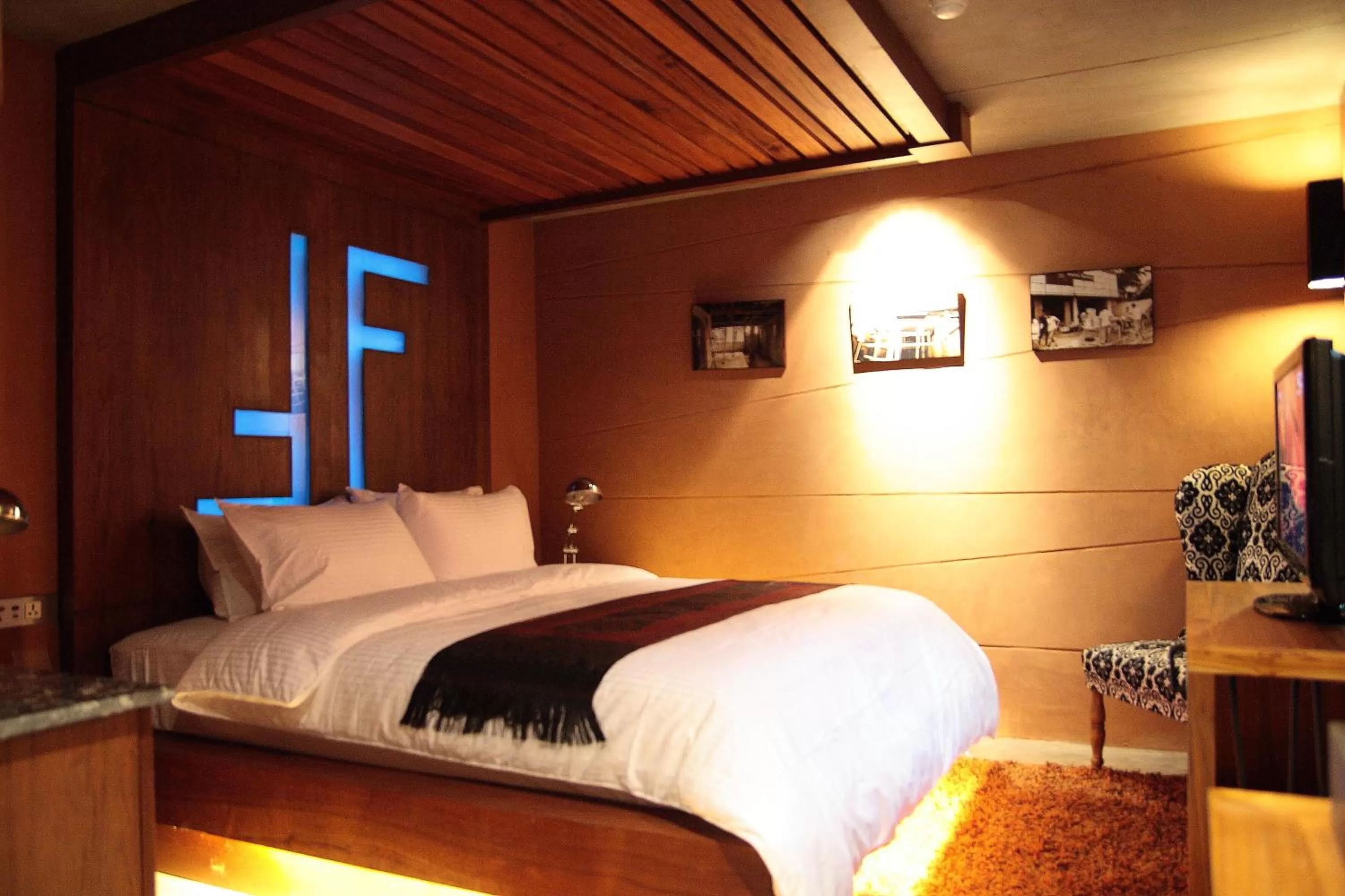 Bed in The Fusion Suites